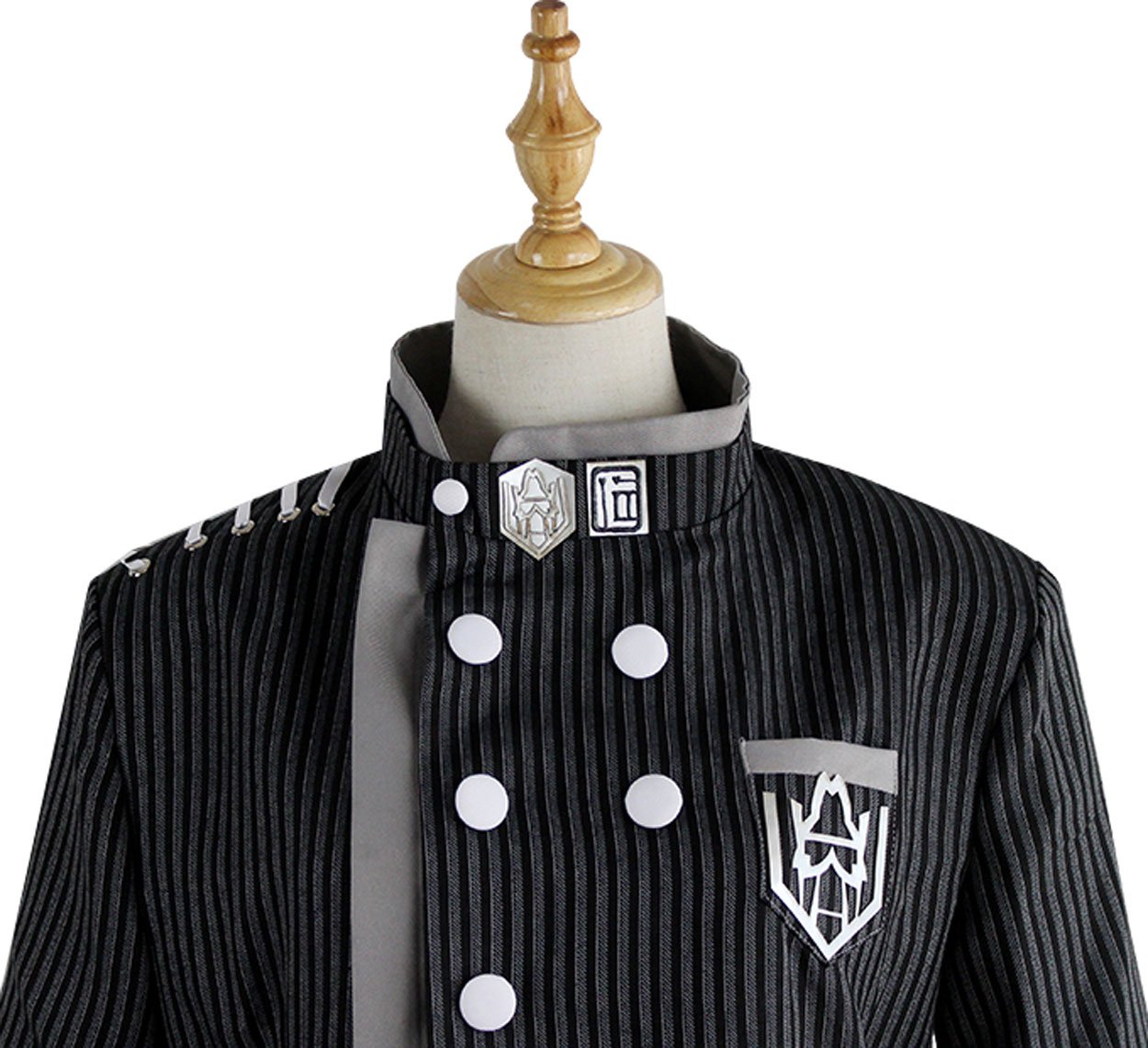 Saihara Shuichi Cosplay Costume - Anime Danganronpa Uniform Outfit for Halloween, Conventions & Roleplay