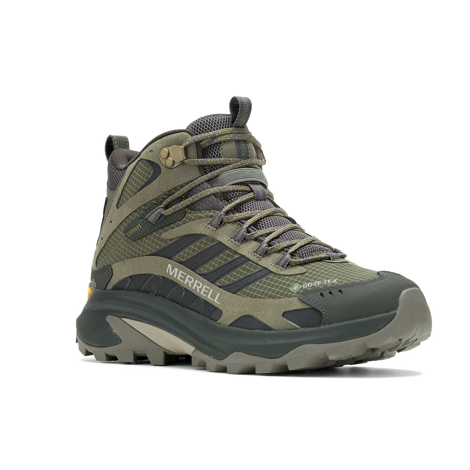 Merrell Moab Speed 2 Mid GTX Hiking Boots for Men - Waterproof & Durable Outdoor Shoes for Trail Running, Backpacking & Mountain Climbing