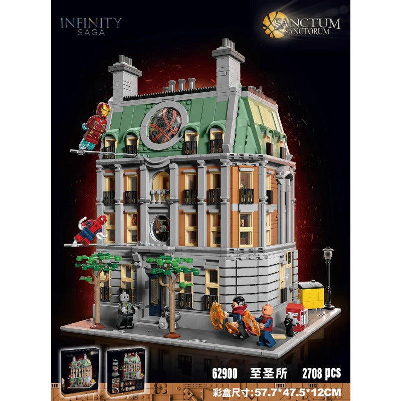 2708PCS LEGO Marvel Doctor Strange Sanctum Sanctorum Building Blocks Set - Collectible Superhero Toy for Adults & Kids | Perfect for Display, Gift Giving & Marvel Fans