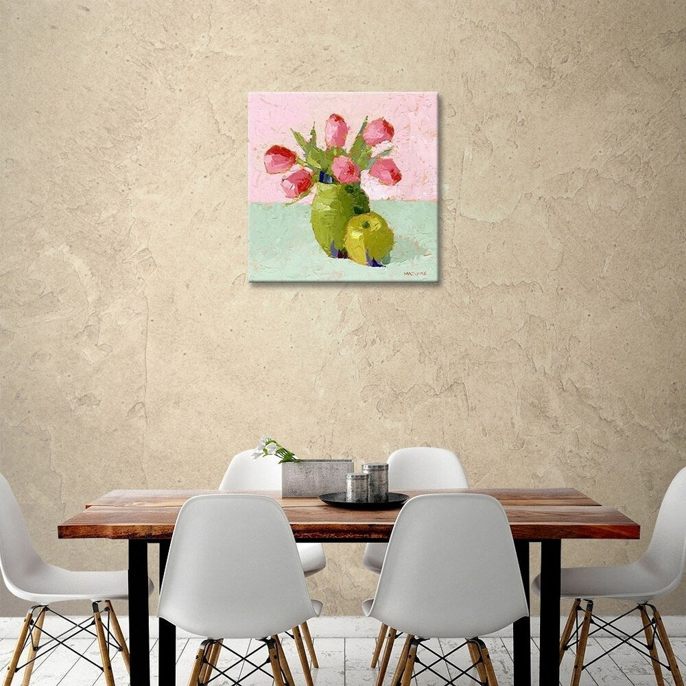 Serene Gallery Wrapped Canvas Wall Art - Modern Abstract Painting for Living Room, Bedroom & Office Decor | High Quality Printed Canvas for Home & Office Interior Design