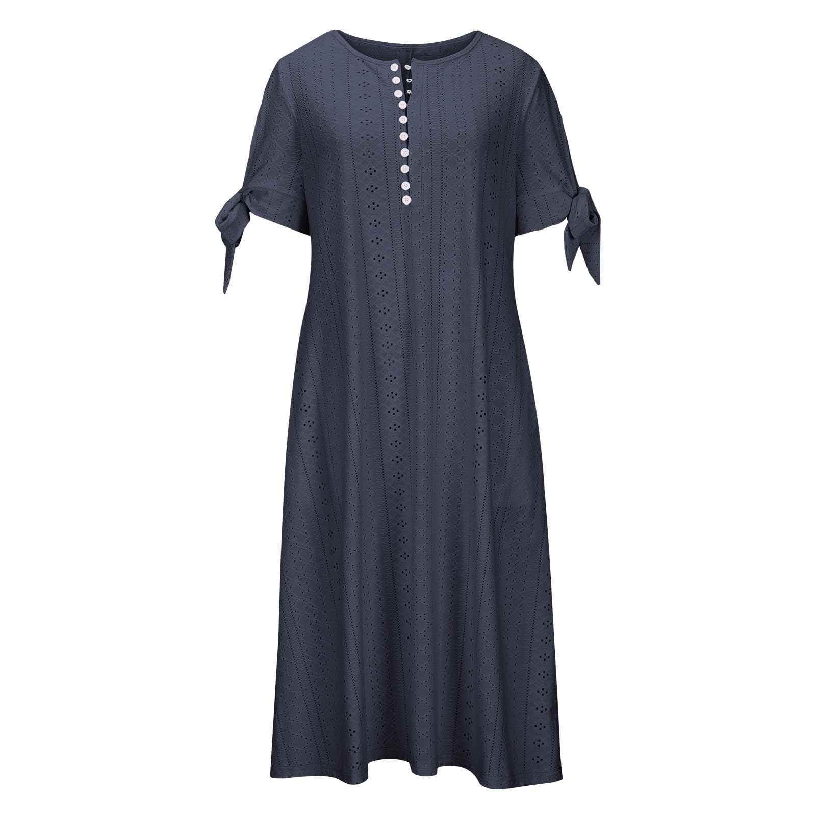 2024 Women's Summer Dresses - V Neck Boho Maxi for Beach & Vacation