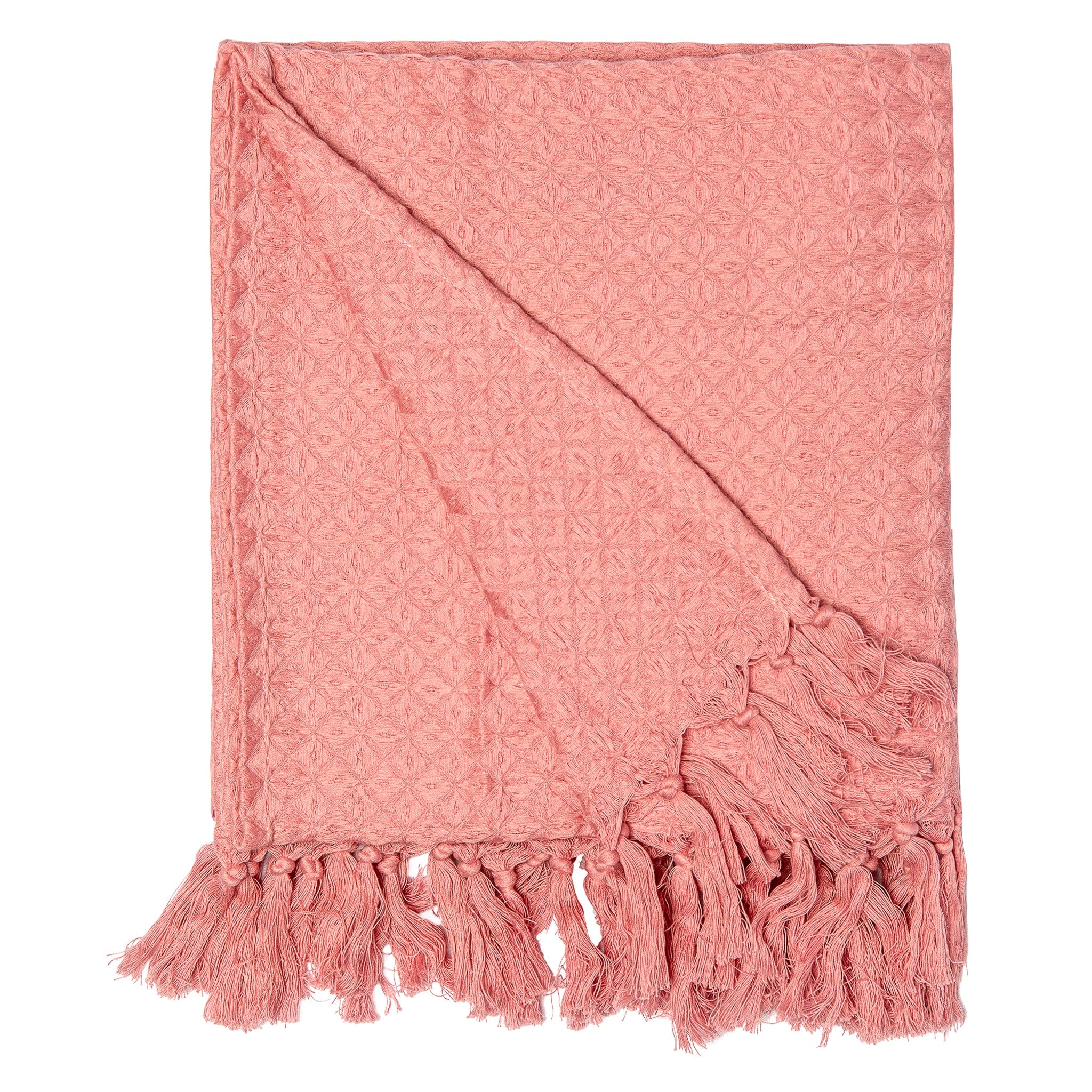 Organic Cotton Throw Blanket Petra - Soft & Cozy for Bed, Sofa, and Travel - Eco-Friendly & Hypoallergenic