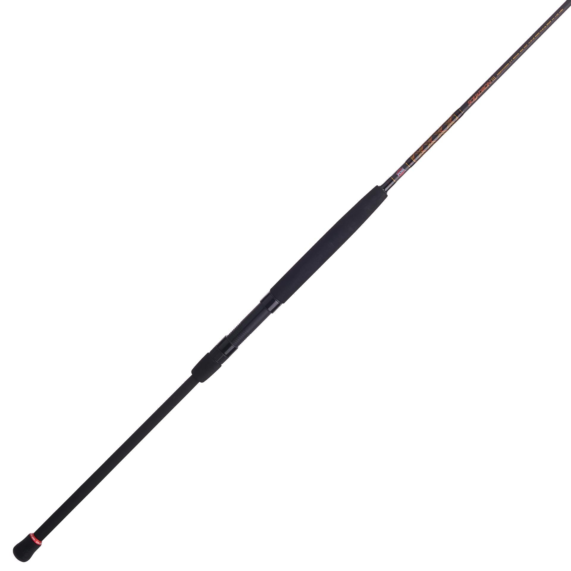 Squadron® III Spinning Surf Fishing Rod - Saltwater & Freshwater Surf Casting Rod for Beach & Pier Fishing | Durable Graphite Construction for Long Casts & Big Fish
