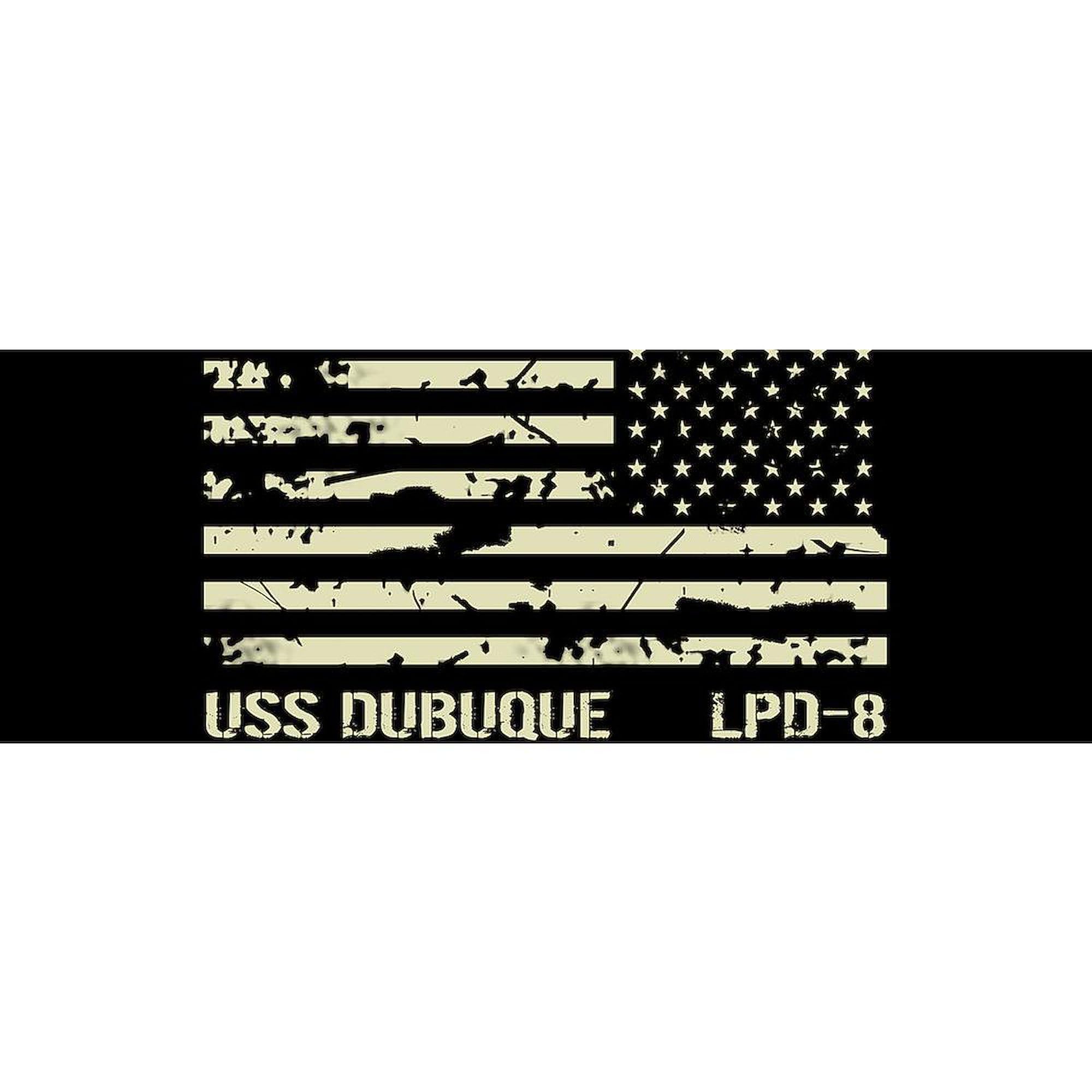 USS Dubuque 15 oz (444 ml) Ceramic Coffee Mug - Navy Ship Themed Gift for Veterans & Military Enthusiasts - Perfect for Home, Office & Military Reunions