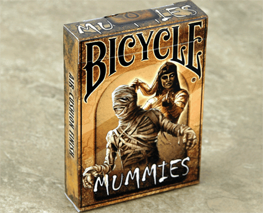 Bicycle Mummies Playing Cards - Premium Egyptian-Themed Deck for Magic Tricks, Poker, and Card Games | Perfect for Halloween, Parties, and Collectors
