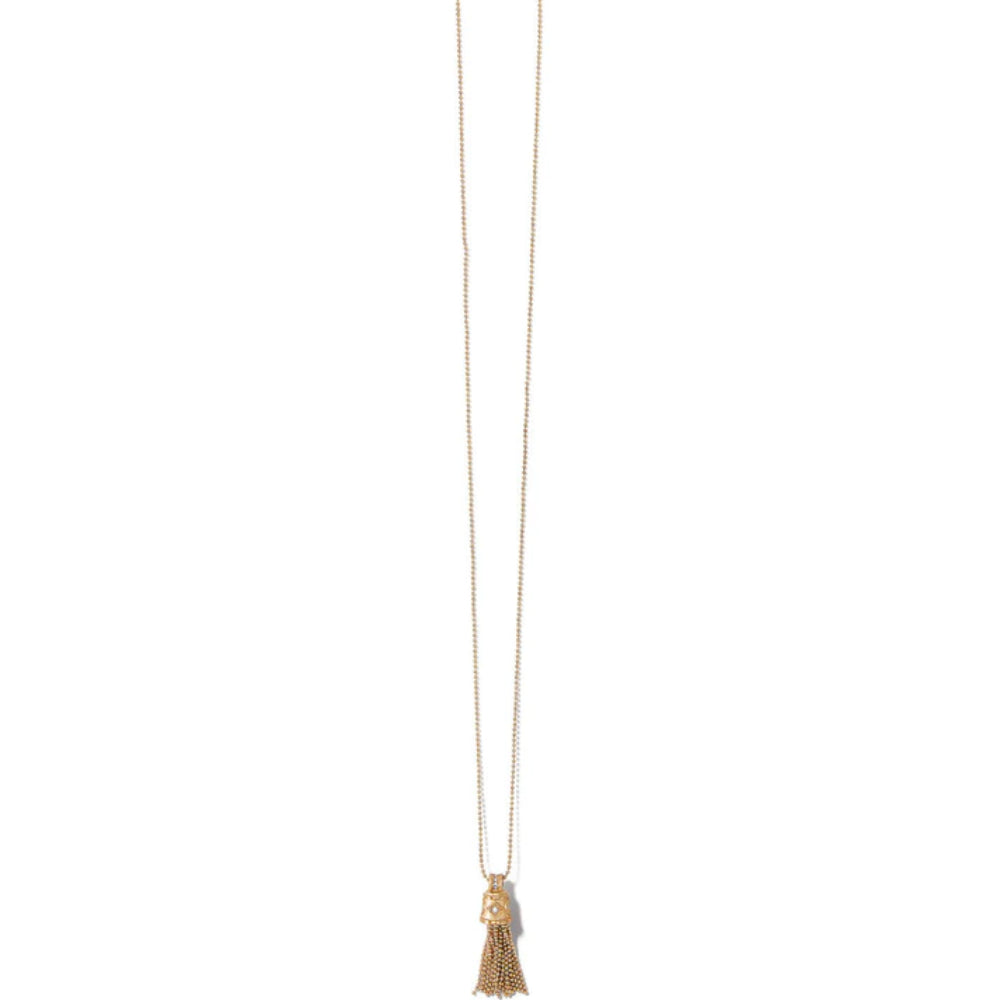 Brighton Meridian Zenith Tassel Necklace for Women - Elegant Bohemian Beaded Pendant Jewelry - Perfect for Parties, Weddings & Date Nights