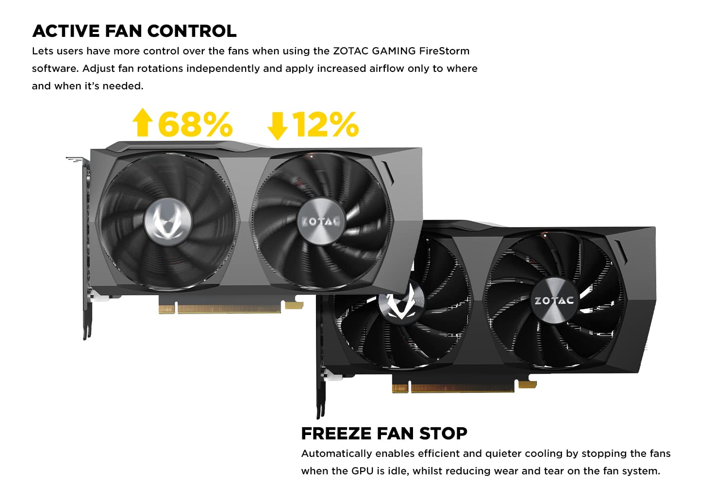 ZOTAC Gaming GeForce RTX 3050 Twin Edge OC 8GB GDDR6 128-bit 14Gbps PCIe 4.0 Graphics Card - IceStorm 2.0 Cooling, Freeze Fan Stop, Active Fan Control - Perfect for 1080p Gaming, Streaming & Content Creation (Model: ZT-A30500H-10M)