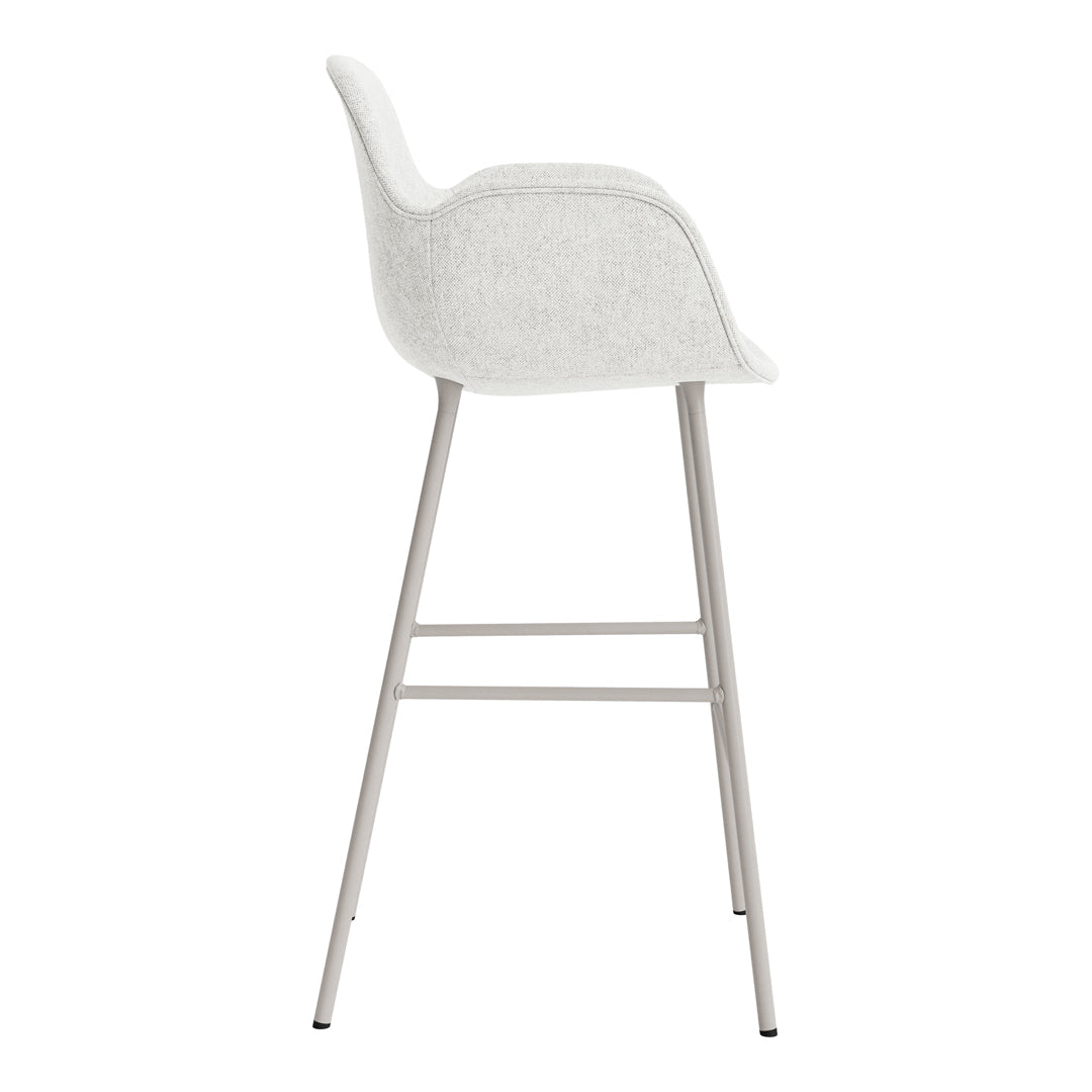 Form Bar Armchair - Fully Upholstered Modern Lounge Chair for Living Room, Bar, or Office | Comfortable Seating for Home Decor