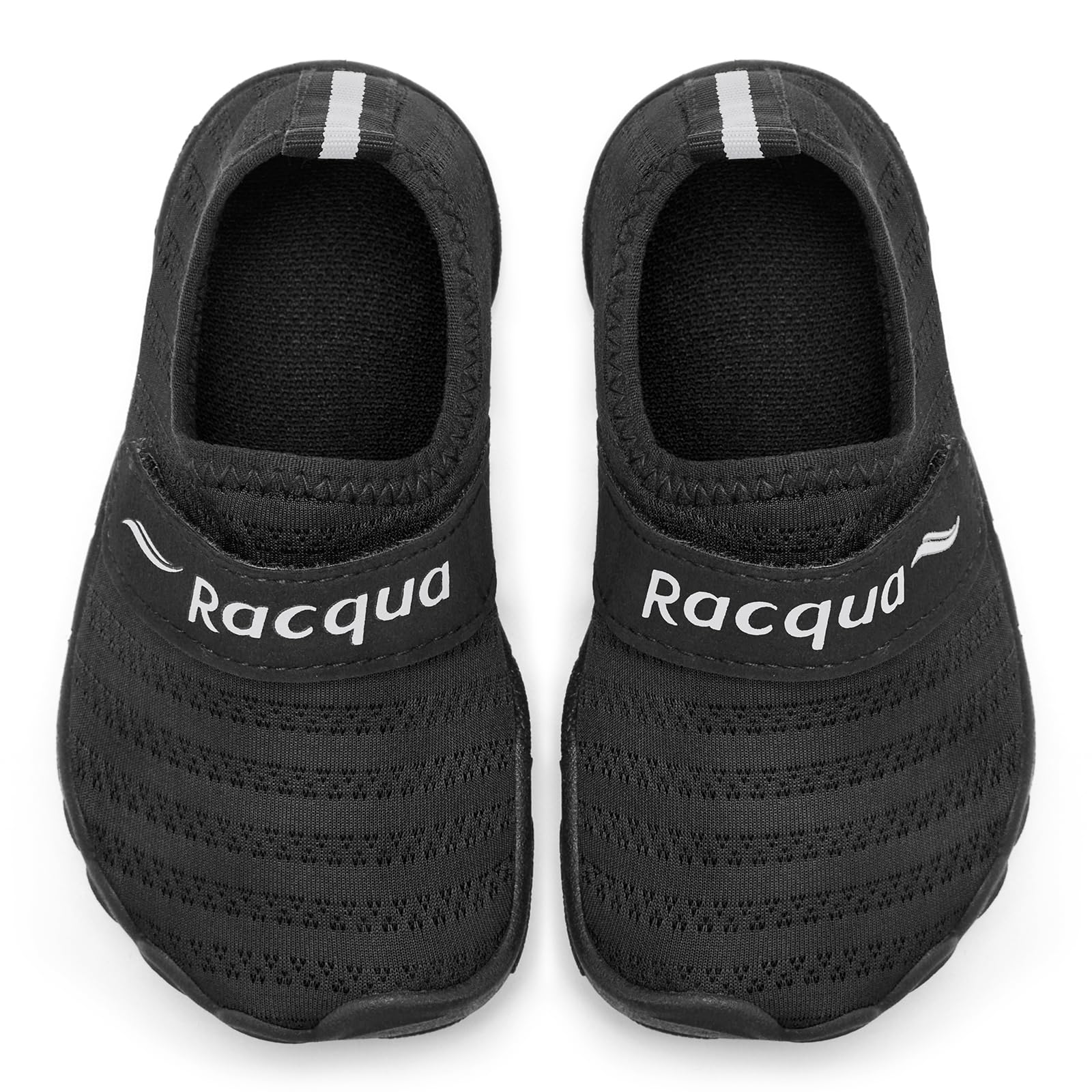 Racqua Toddler Water Shoes for Boys & Girls - Quick Dry Aqua Shoes for Kids, Barefoot Beach Shoes - Perfect for Swimming, Beach Play, and Water Activities