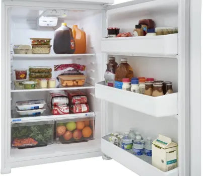 Frigidaire FFHT2022AW 20.0 Cu. Ft. Top Freezer Refrigerator - Energy Efficient White Kitchen Appliance for Home, Apartment & Office Use