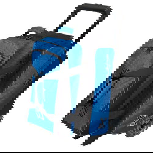 KR Strikeforce Krush Double Roller Blue Bowling Bag - Premium Bowling Equipment for Men & Women - Perfect for League Play, Tournaments & Practice Sessions