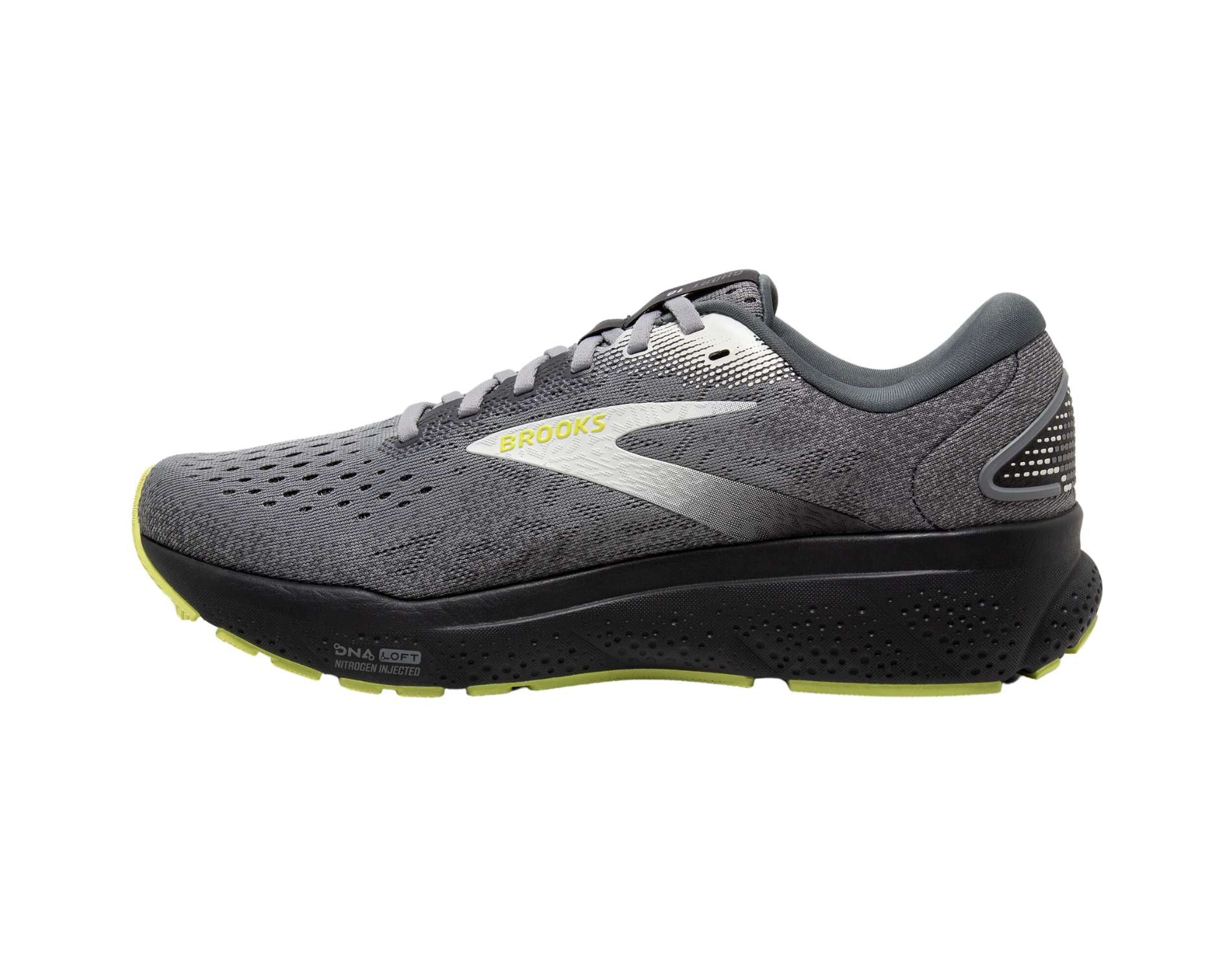 Brooks Ghost 16 Men's Running Shoes Wide Width - Lightweight Cushioned Road Running Sneakers for Long Distance Training & Marathon - Perfect for Jogging, Gym Workouts & Everyday Wear