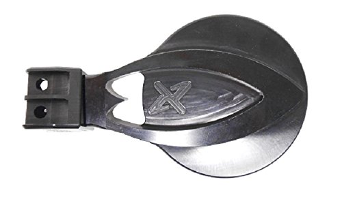 Black Round Full Billet Convex Side Mirror by Axia Alloys - 4