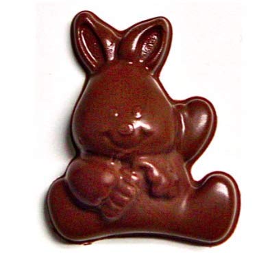 Sugar Free Dark Chocolate Easter Bunnies (6-Pack) for Gifts & Parties