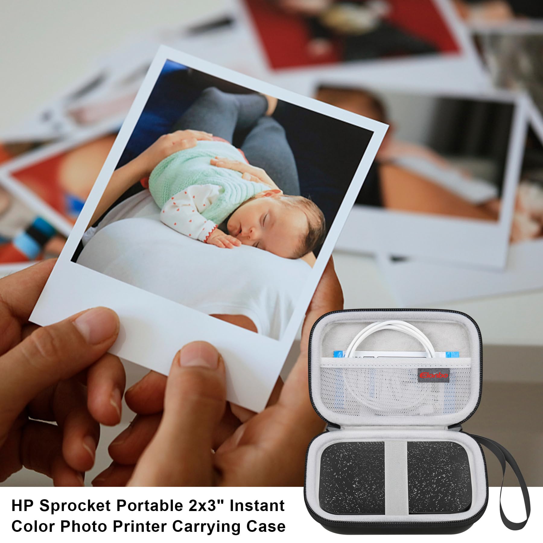 Elonbo Protective Carrying Case for HP Sprocket Portable 2x3