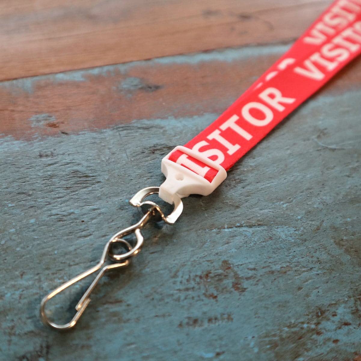10 Pack Visitor Badges with Lanyards - Reusable PVC Name Tags for Events & Conferences
