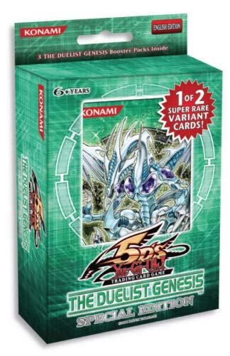 Yu-Gi-Oh! GX The Duelist Genesis Special Edition Trading Card Game Pack - Collectible Cards for Duelists | Perfect for Tournaments, Casual Play & Card Collectors