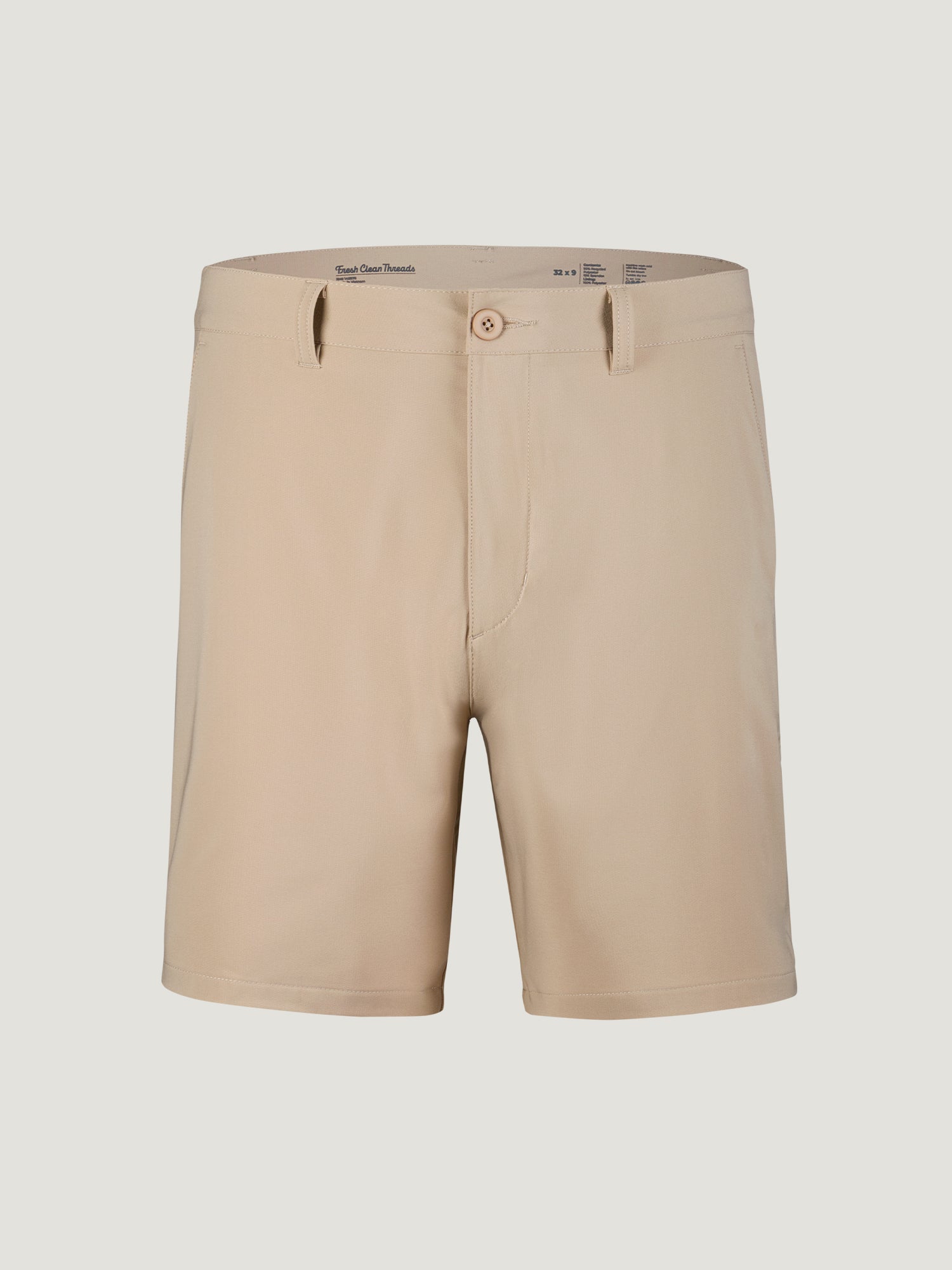 Khaki Everyday Shorts 2.0 - Comfortable Casual Men's Shorts for Summer, Outdoor & Travel | Lightweight Quick-Dry Fabric