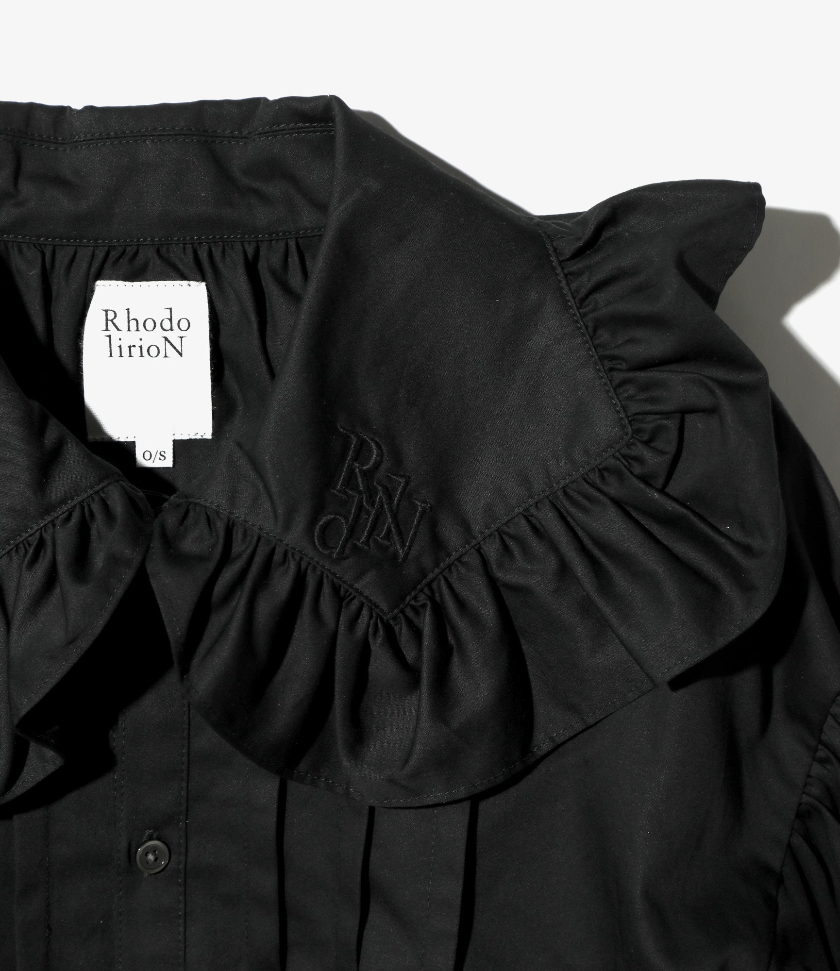 Monogram Stitch Spencer Shirt for Men - Classic Black Button Down Dress Shirt for Business Casual & Office Wear