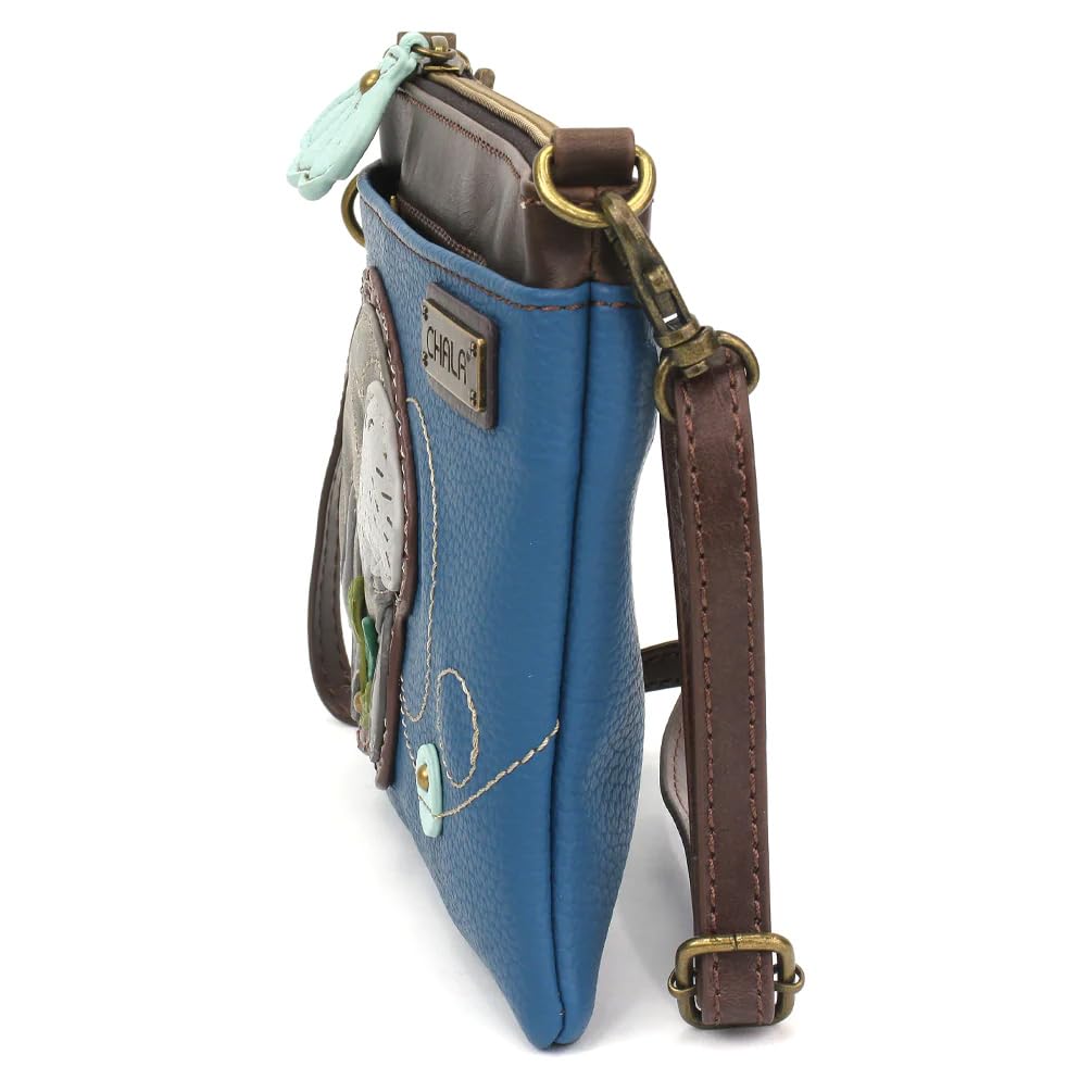 Chala Manatee Vegan Leather Mini Crossbody Bag for Women - Stylish & Cruelty-Free Small Purse - Perfect for Travel, Shopping & Everyday Use