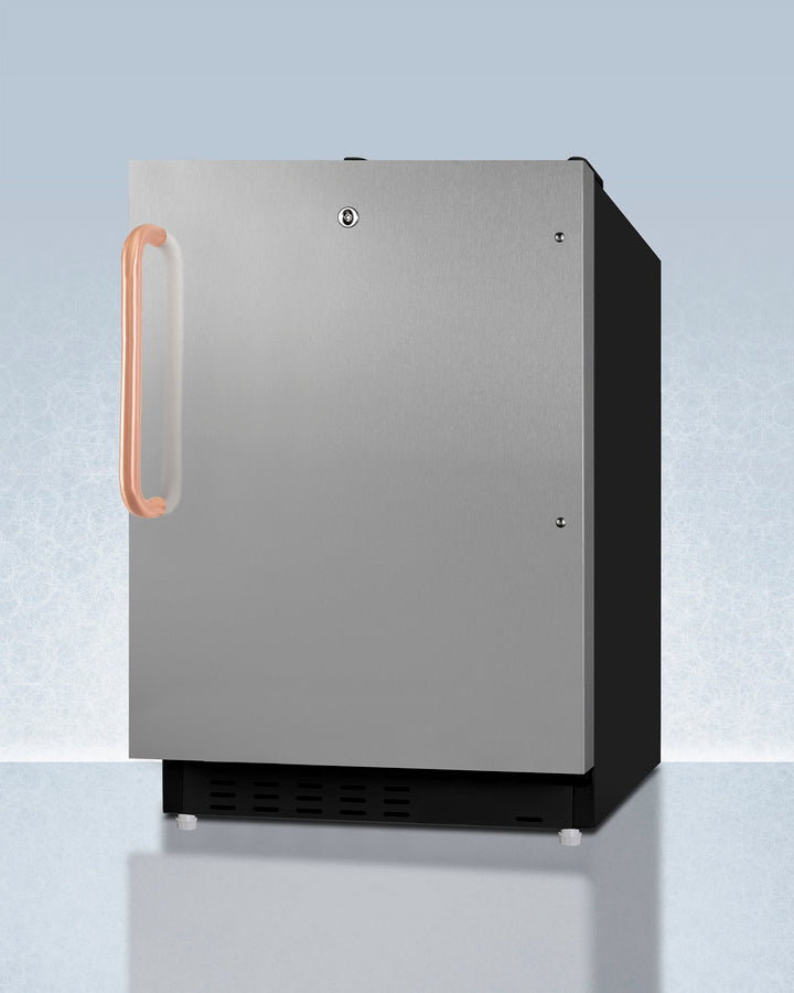Accucold 20 Inch ADA Compliant Built-In Refrigerator Freezer - Stainless Steel, Commercial Grade for Restaurants, Bars & Home Kitchens