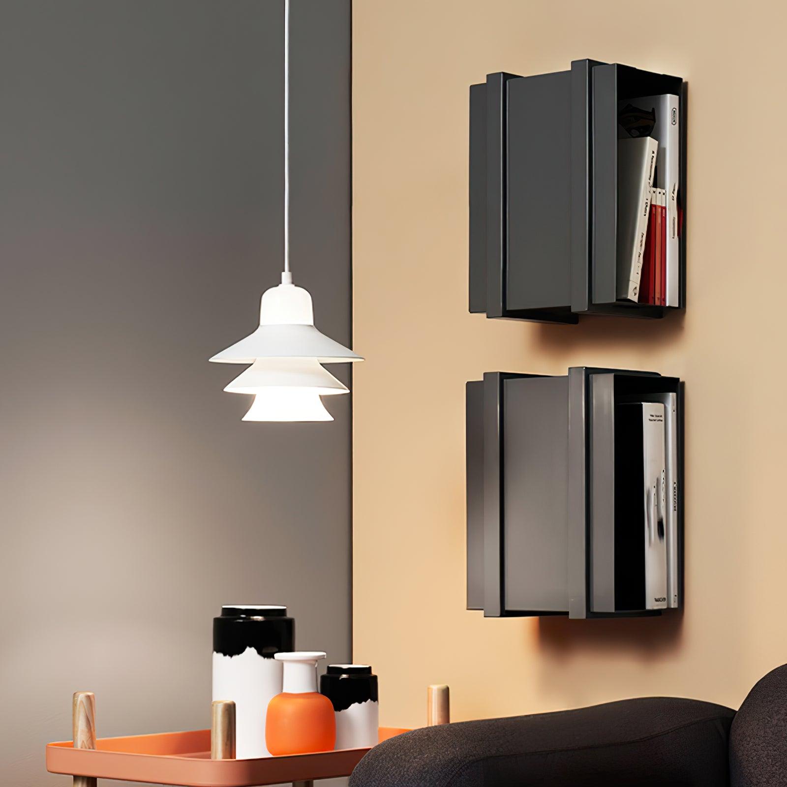 Ikono Modern Pendant Lamp - Stylish Hanging Light Fixture for Kitchen Island, Dining Room & Bedroom Decor
