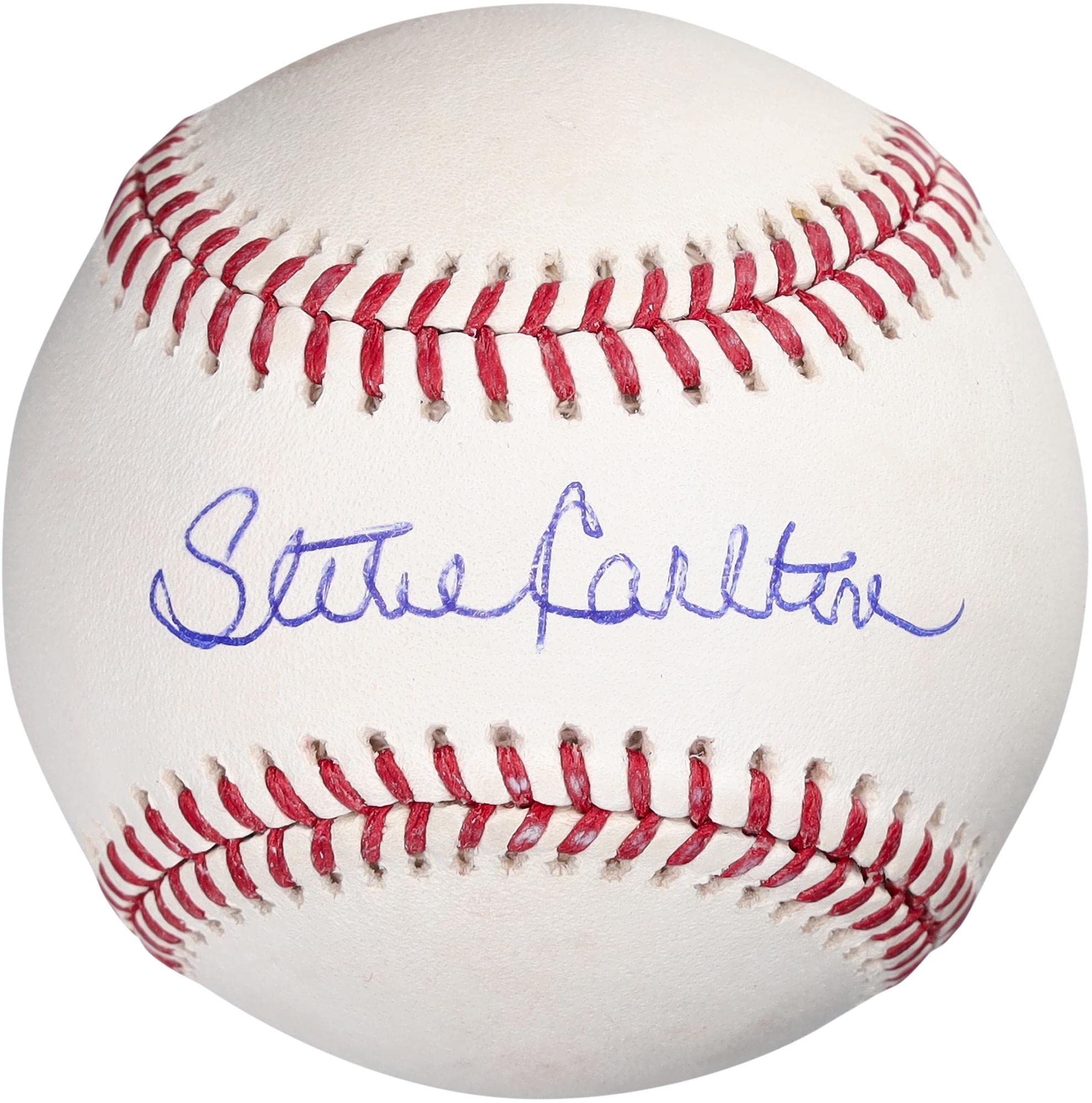 Authentic Steve Carlton Philadelphia Phillies Autographed Baseball - Signed MLB Collectible for Fans & Memorabilia Enthusiasts - Perfect for Display, Gifts, and Sports Collections