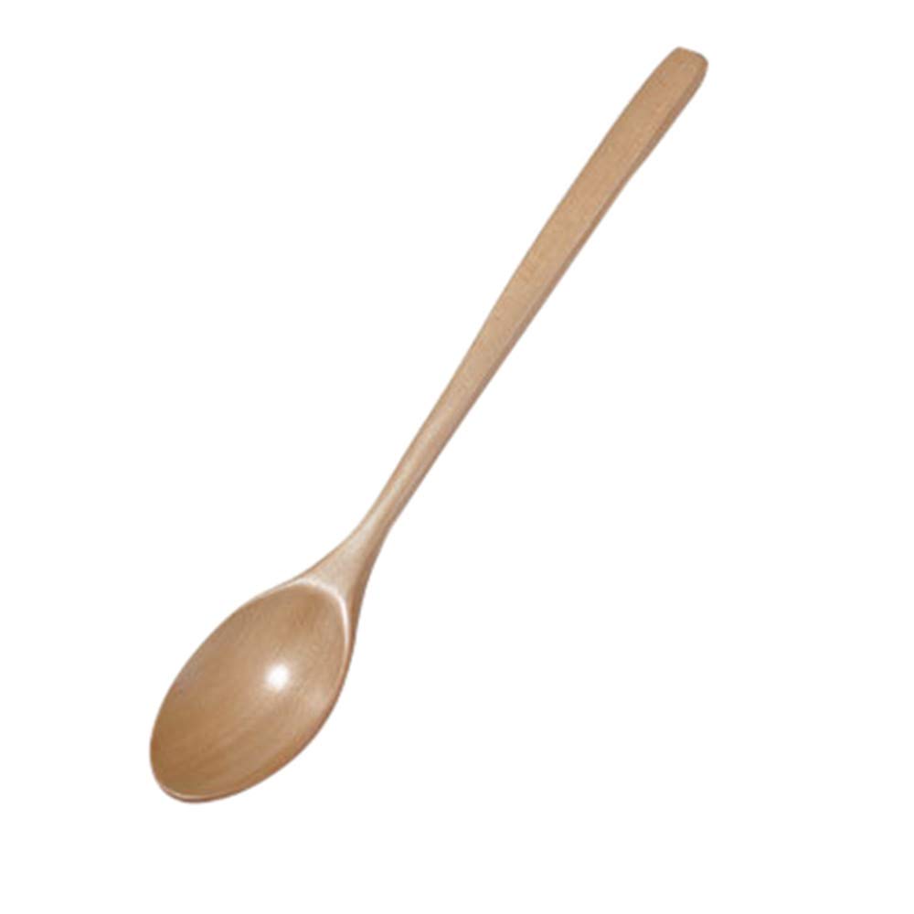 Selomore 6-Piece Bamboo Wooden Spoon and Fork Set - Eco-Friendly Kitchen Utensils for Cooking, Serving & Dining - Perfect for Soup, Tea, Salad & Everyday Use