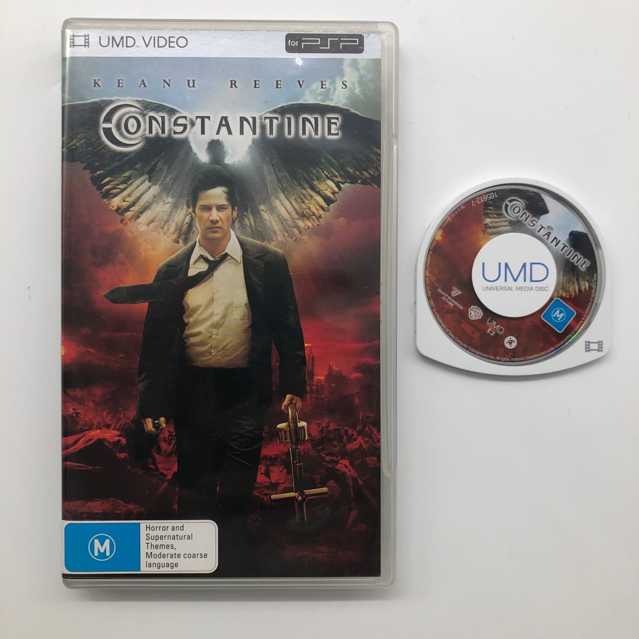Constantine Keanu Reeves UMD Movie for PSP Playstation Portable - Watch Classic Action Films On The Go