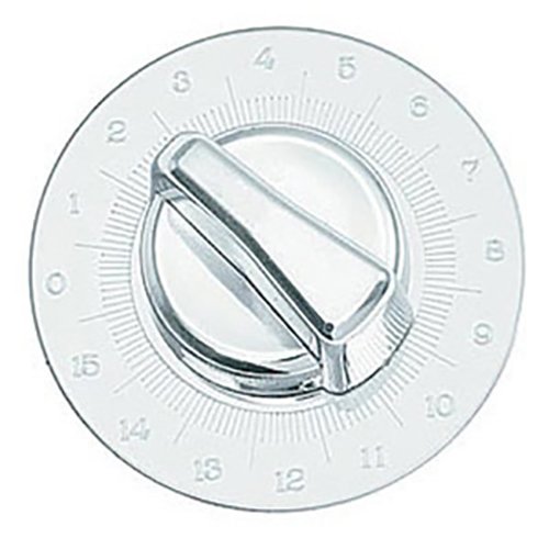 Kenworth Engine Timer Shutdown Dial Knob & Plate Chrome - Heavy Duty Truck Replacement Part for T680, W900, T800 Models - Perfect for Fleet Maintenance & Long Haul Trucking