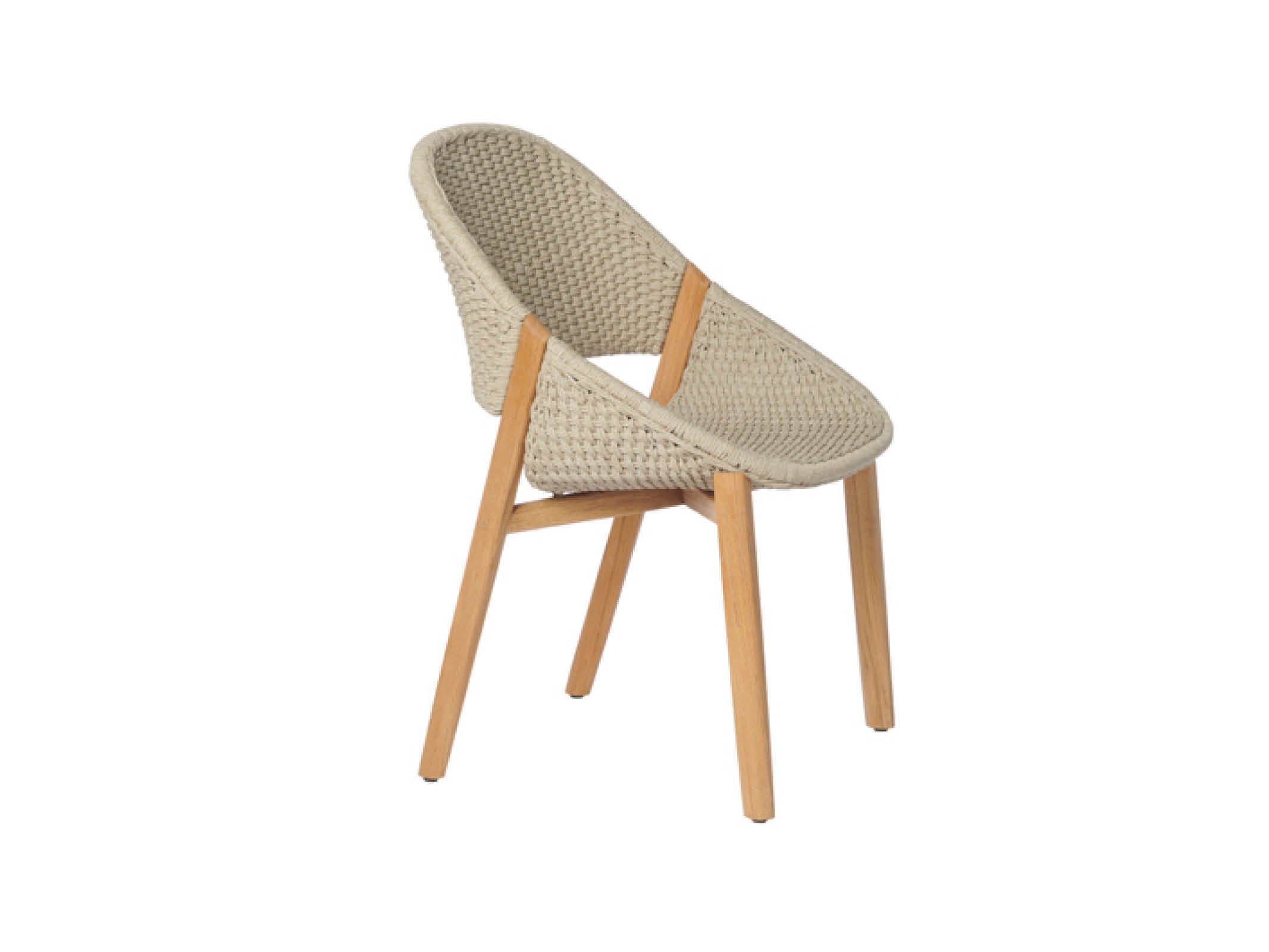 Elio Modern Dining Chair - Sturdy Wooden Kitchen Chair with Upholstered Seat - Perfect for Dining Room, Kitchen, and Breakfast Nook