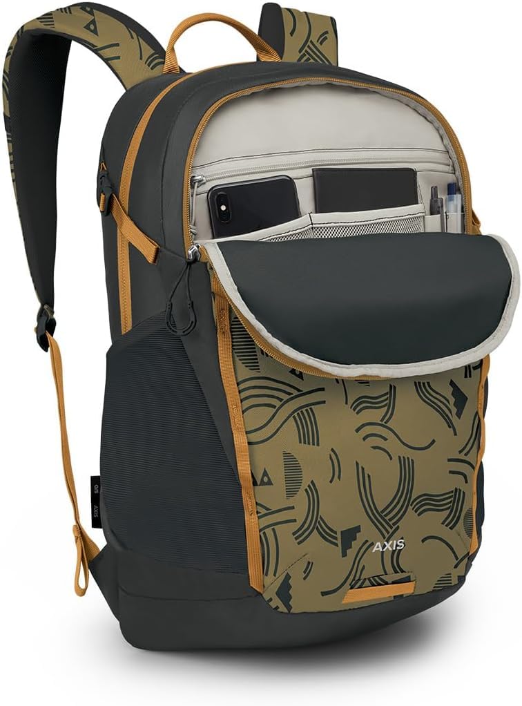 Osprey Axis Unisex Backpack for Adults - Durable & Lightweight Hiking Daypack (1-Pack) - Perfect for Travel, Commuting & Outdoor Adventures