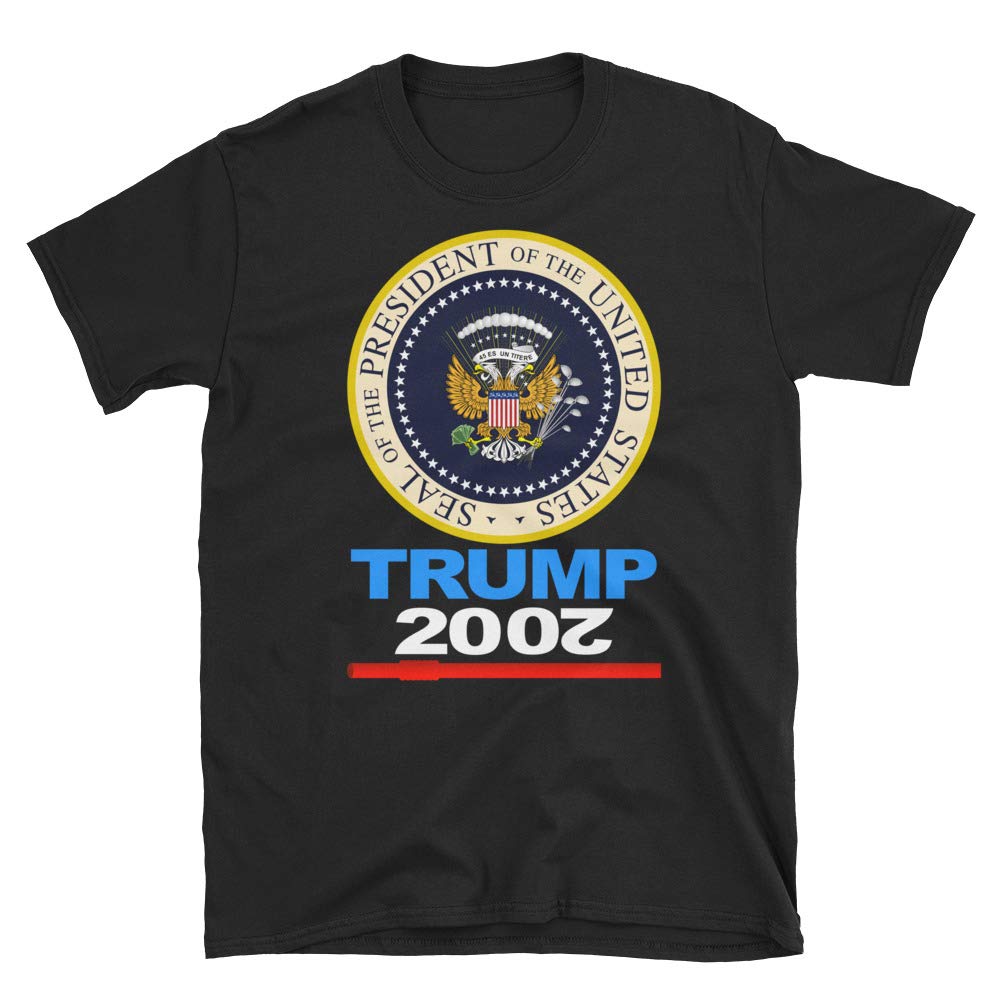 ACOUSTEE 45 Puppet Fake Presidential Seal T-Shirt - Funny Political Satire Novelty Tee for Protests, Costume Parties & Gift Giving