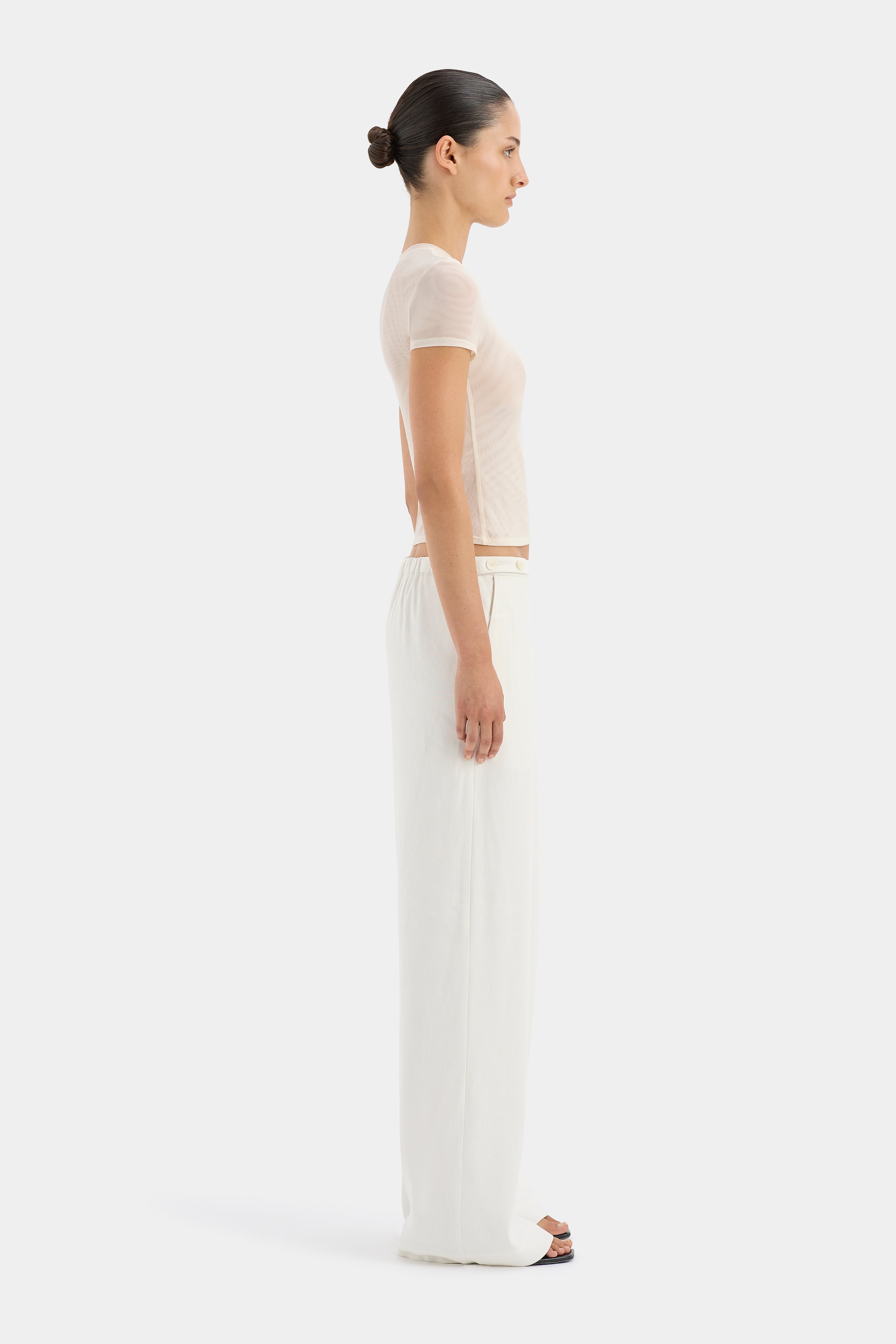 Stylish Dorian Wide Leg Pants for Women - High Waisted Flowy Trousers with Pockets - Perfect for Office, Casual Wear & Travel Outfits