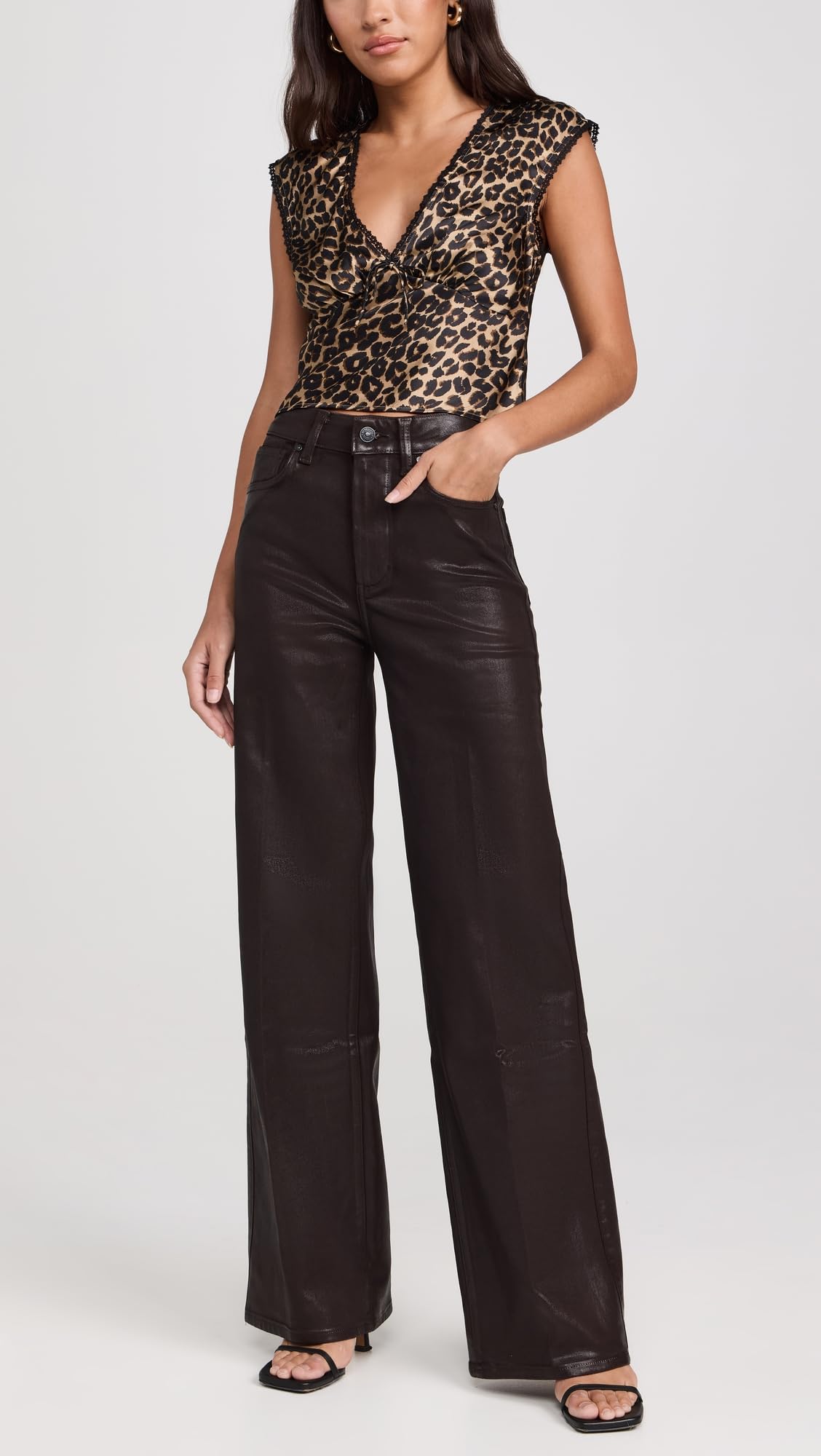 PAIGE Women's Sasha High-Rise Skinny Jeans 32