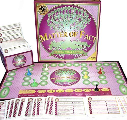 Fun Board Games for Adults - Matter of Fact, Wit's End, Stare & You'll Never Guess Bundle | Perfect for Game Nights, Parties & Family Gatherings