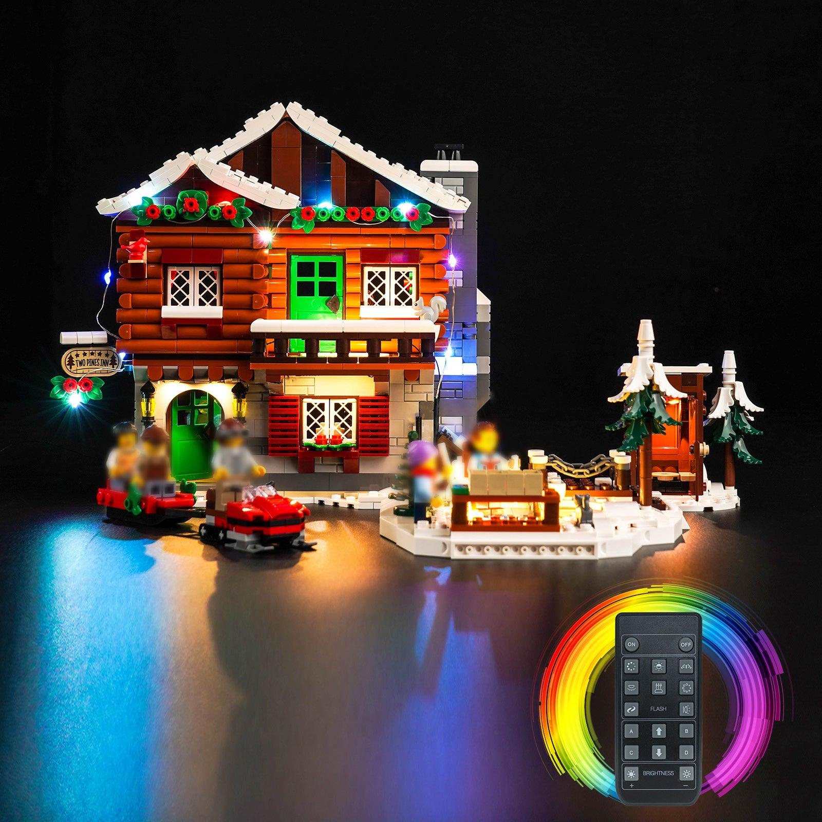 Best LED Light Kits for LEGO Icons® Alpine Lodge 10325 – Enhance Your LEGO Building Display with Realistic Lighting Effects for Home & Office Decor