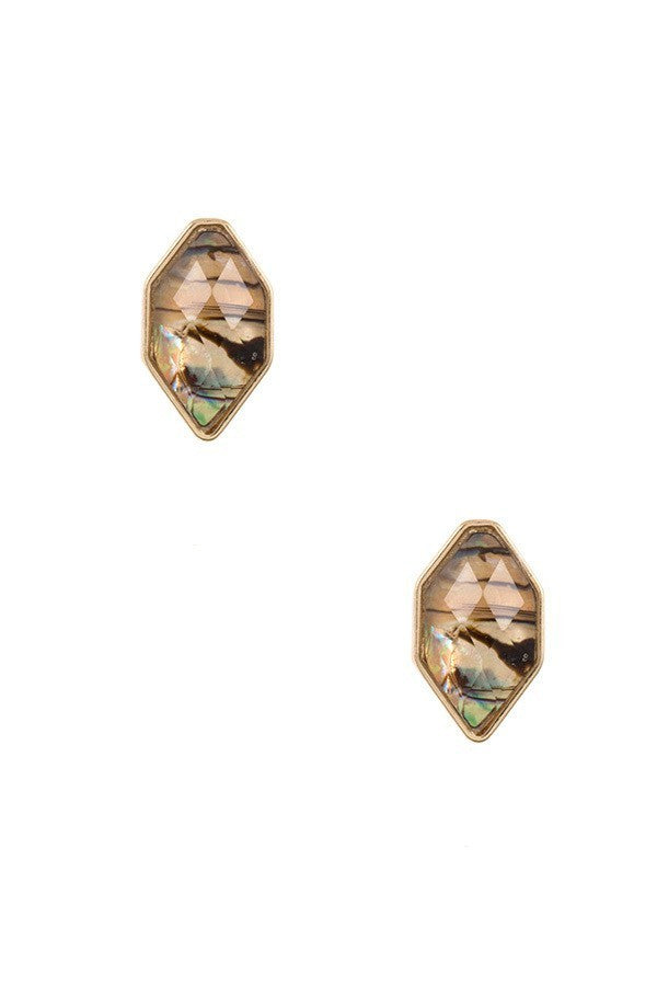 Luxury Gold Abalone Shell Jewelry - Handcrafted Pendant Necklace for Women | Perfect for Beach Weddings, Boho Fashion & Gift Giving