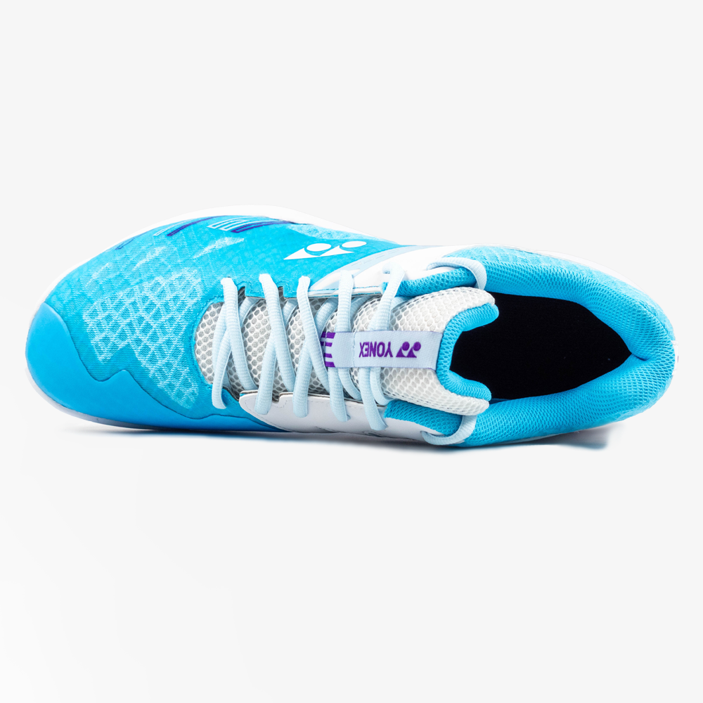 Yonex Cascade Accel Badminton Shoes for Men & Women - Lightweight & Comfortable (Saxe/White) - Perfect for Indoor Sports & Training