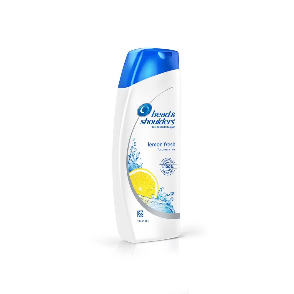 Head & Shoulders Lemon Fresh Shampoo 80ml - Refreshing Dandruff Control Shampoo for Men & Women - Perfect for Daily Hair Care & Scalp Refreshment