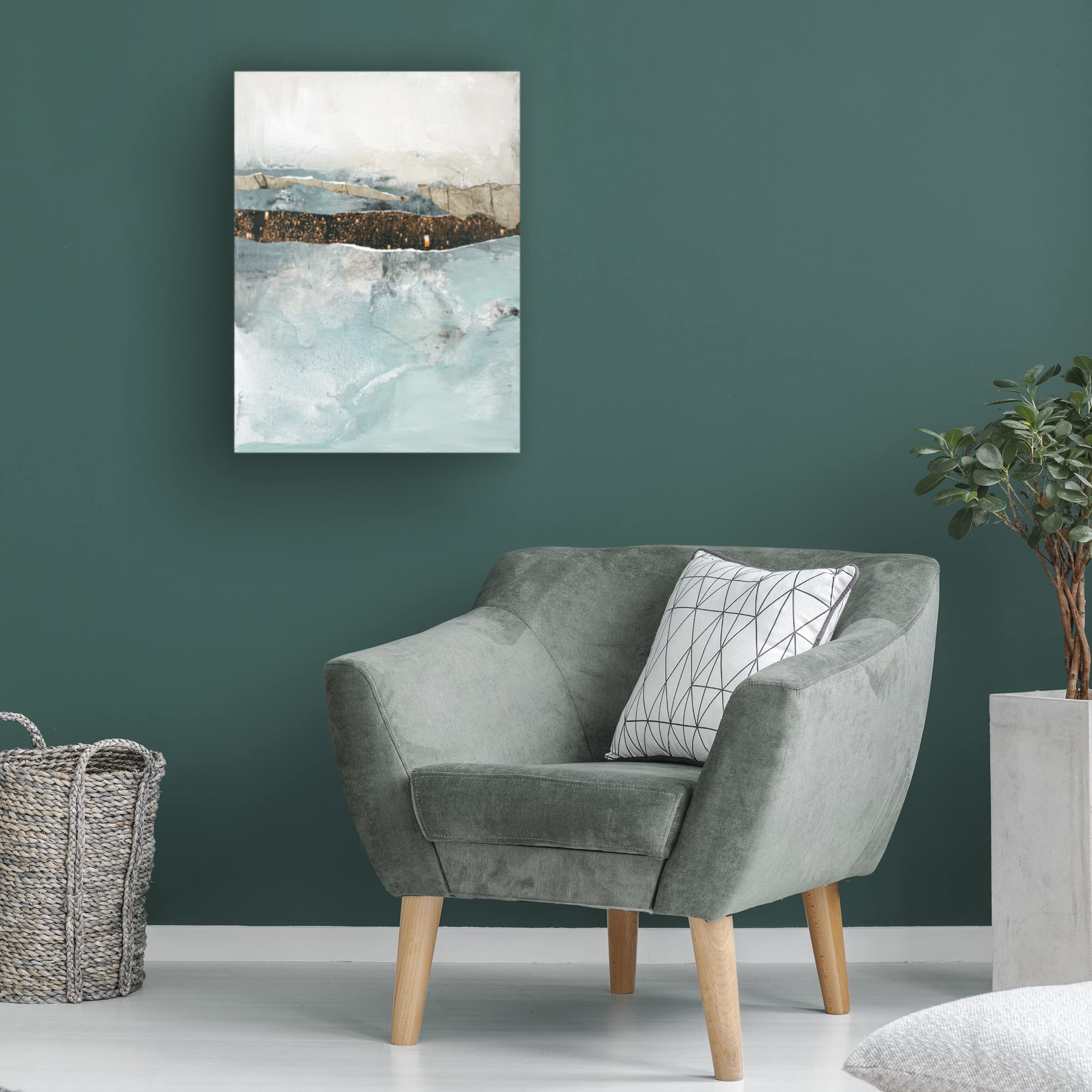 Design Fabrikken 'Art Piece 2' Canvas Wall Art Print - Modern Home Decor for Living Room, Bedroom & Office | Trademark Fine Art Collection