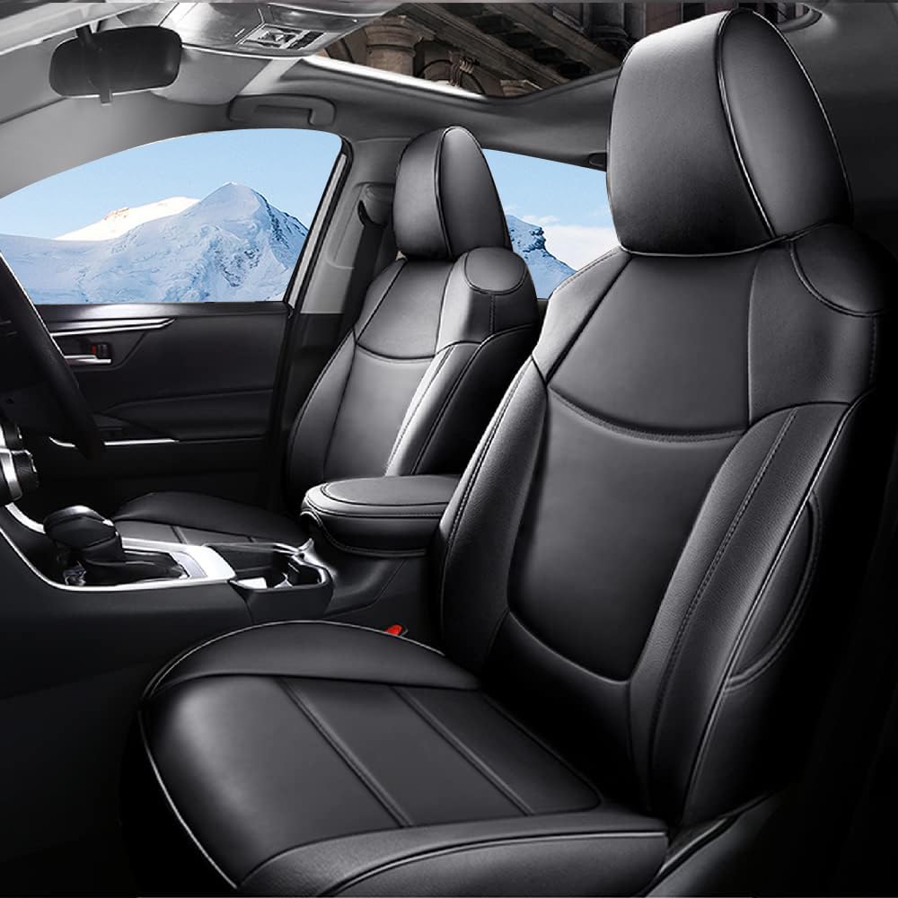 Premium Custom Fit Seat Covers for Toyota Corolla 2020 2021 2022 L LE Models - Full Set Black Car Interior Accessories | Perfect for Daily Commute, Road Trips & Protecting Your Vehicle Seats