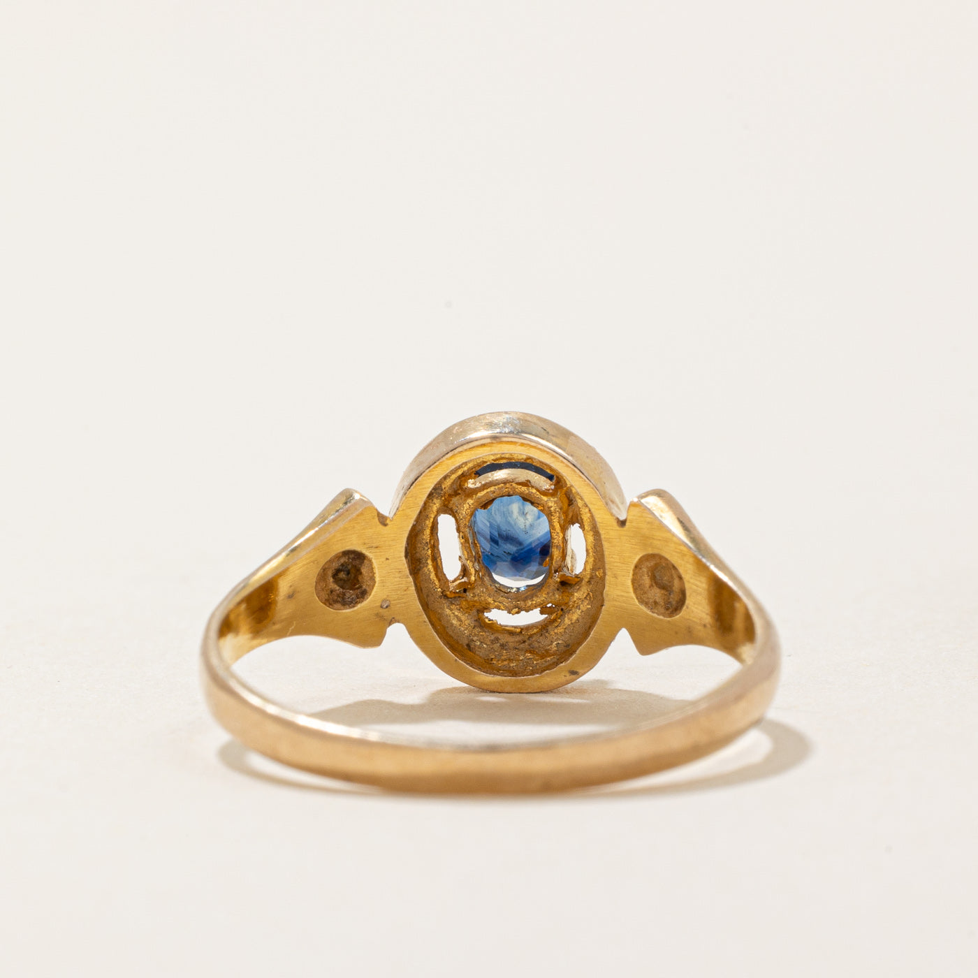 0.20ct Natural Sapphire Ring - Size 6.75 - Elegant Blue Gemstone Jewelry for Women - Perfect for Engagement, Anniversary & Special Occasions