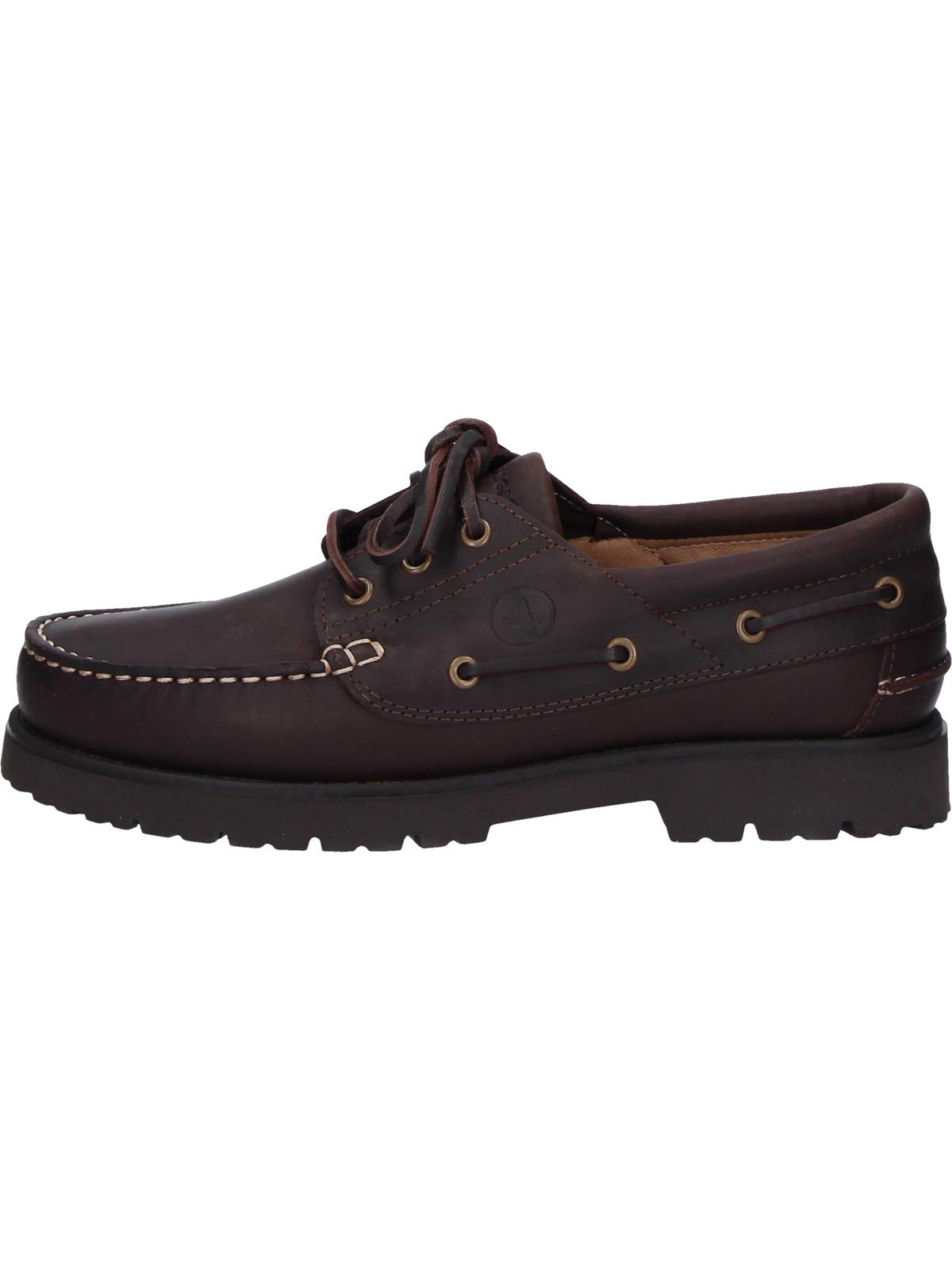 Aigle Men's Tarmac Moccasins - Waterproof Leather Slip-On Shoes for Outdoor Walking & Casual Wear