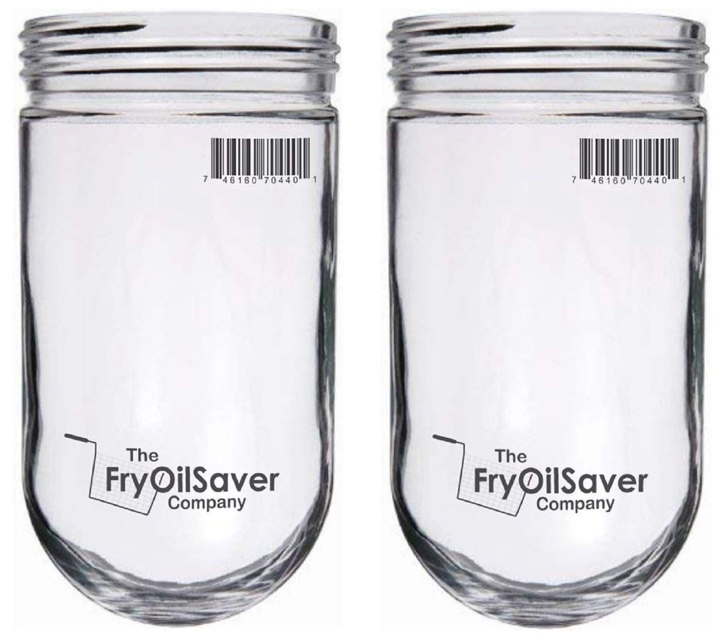 2-Pack Glass Globe Light Bulb Cover for Walk-in Refrigerators - Durable Light Bulb Protector Cage for Hood Bulbs & Bare Bulbs 31902 - Ideal for Commercial Kitchens, Restaurants & Food Storage Areas by FryOilsaver Co CHG L10-X006