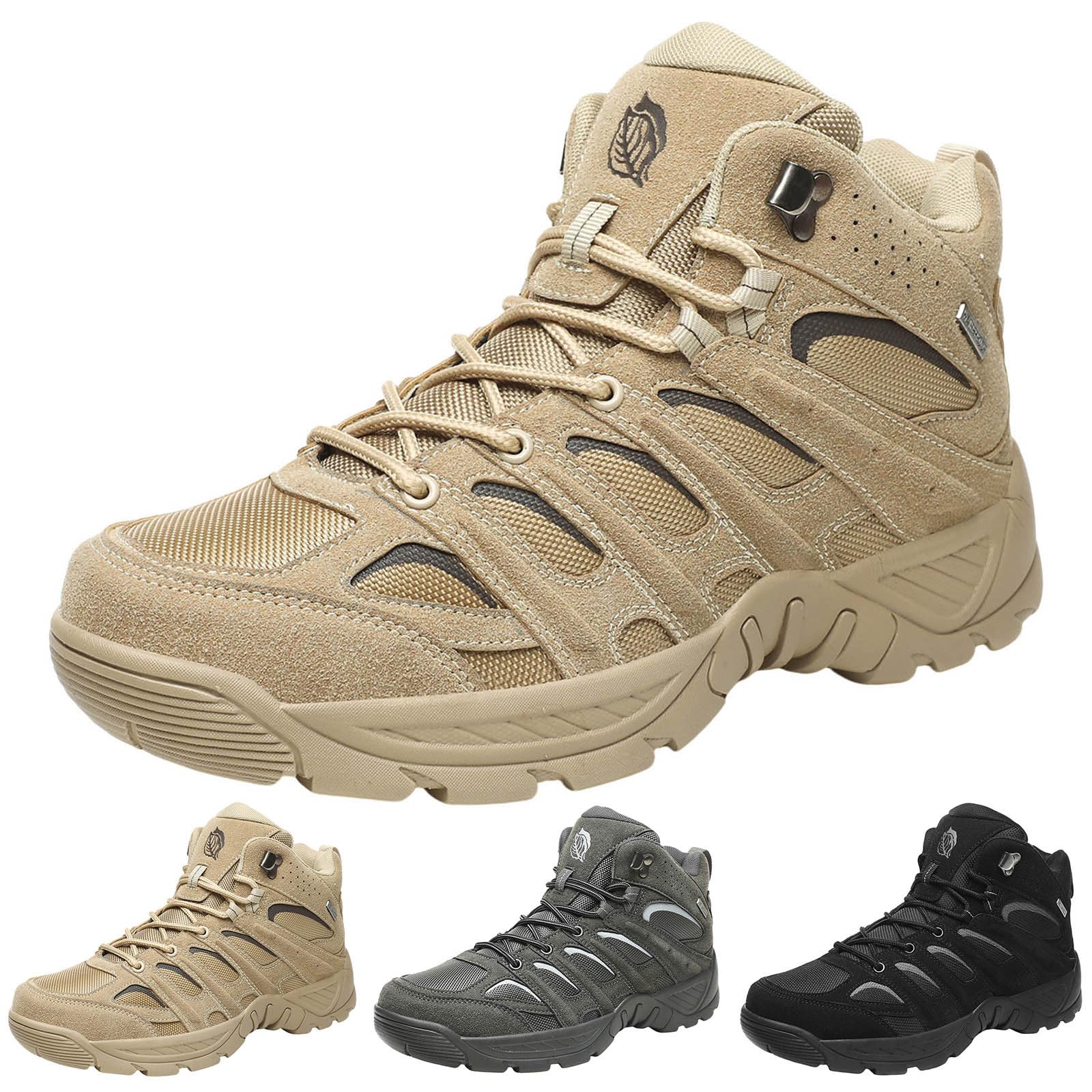 RYTEJFES Men's Running Shoes - Lightweight Breathable Gym Trainers for Walking, Sports & Outdoor Activities - Non-Slip Waterproof Sneakers for Summer Workouts & Daily Wear - Perfect for Jogging, Hiking & Casual Use