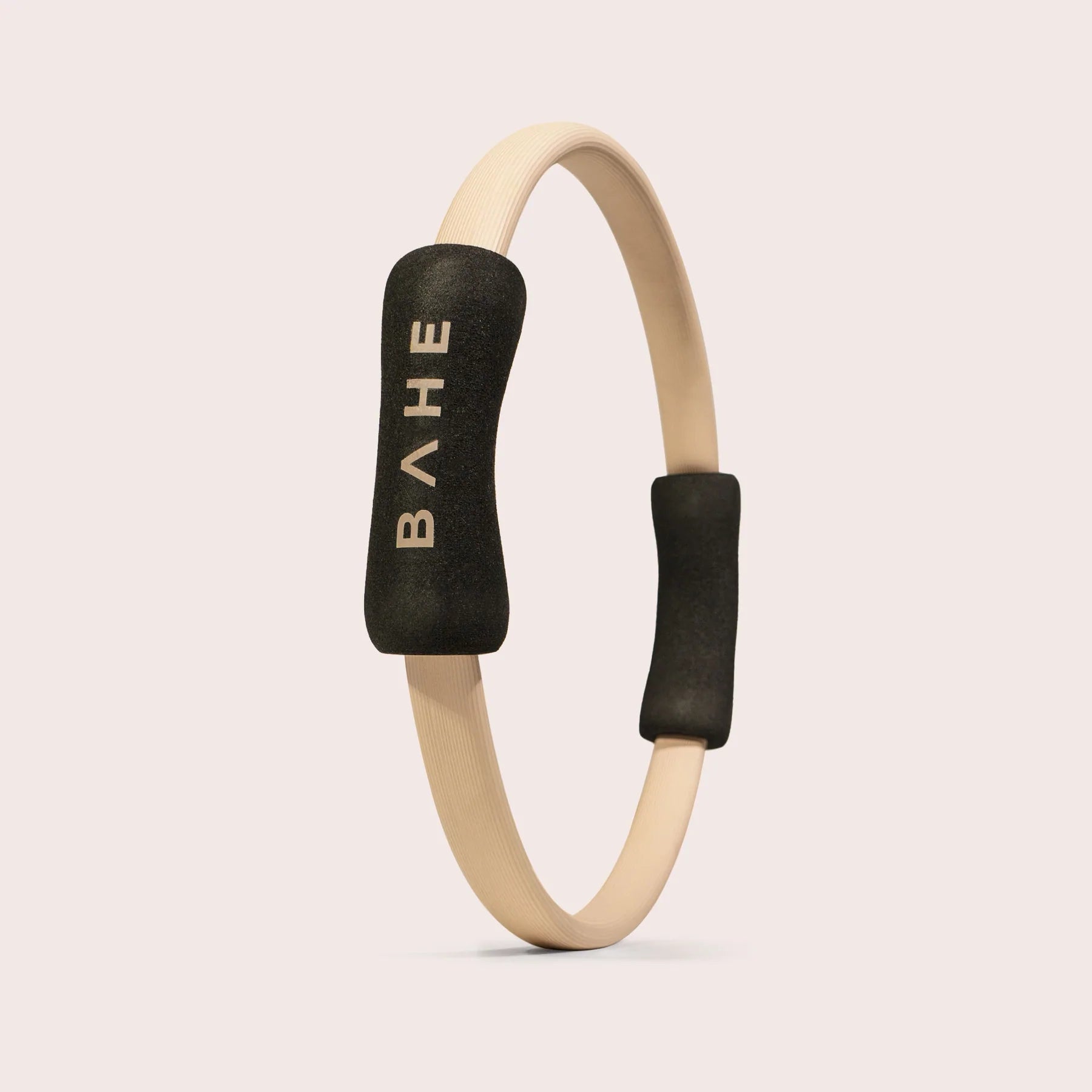BAHE 38cm Pilates Ring - Fitness Equipment for Home Workouts, Yoga & Strength Training - Dusty Beige Tone for Women & Men - Perfect for Core Exercises, Stretching & Rehabilitation