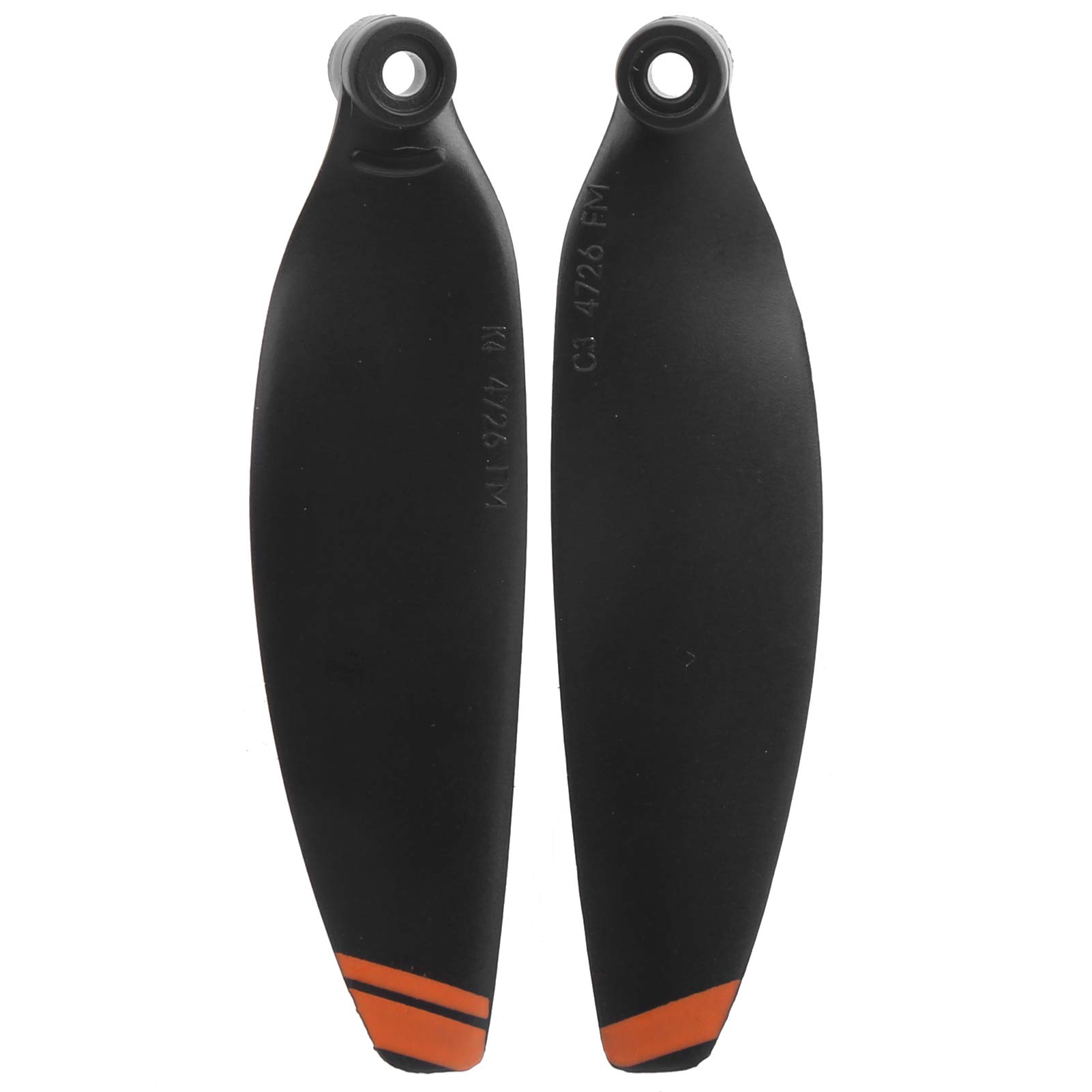 **Drfeify Drone Propellers, 2 Pairs Replacement Blades for DJI Mavic Mini 2 (Orange Edge) – Durable & Quiet Flight Accessories for Aerial Photography & Outdoor Adventures**