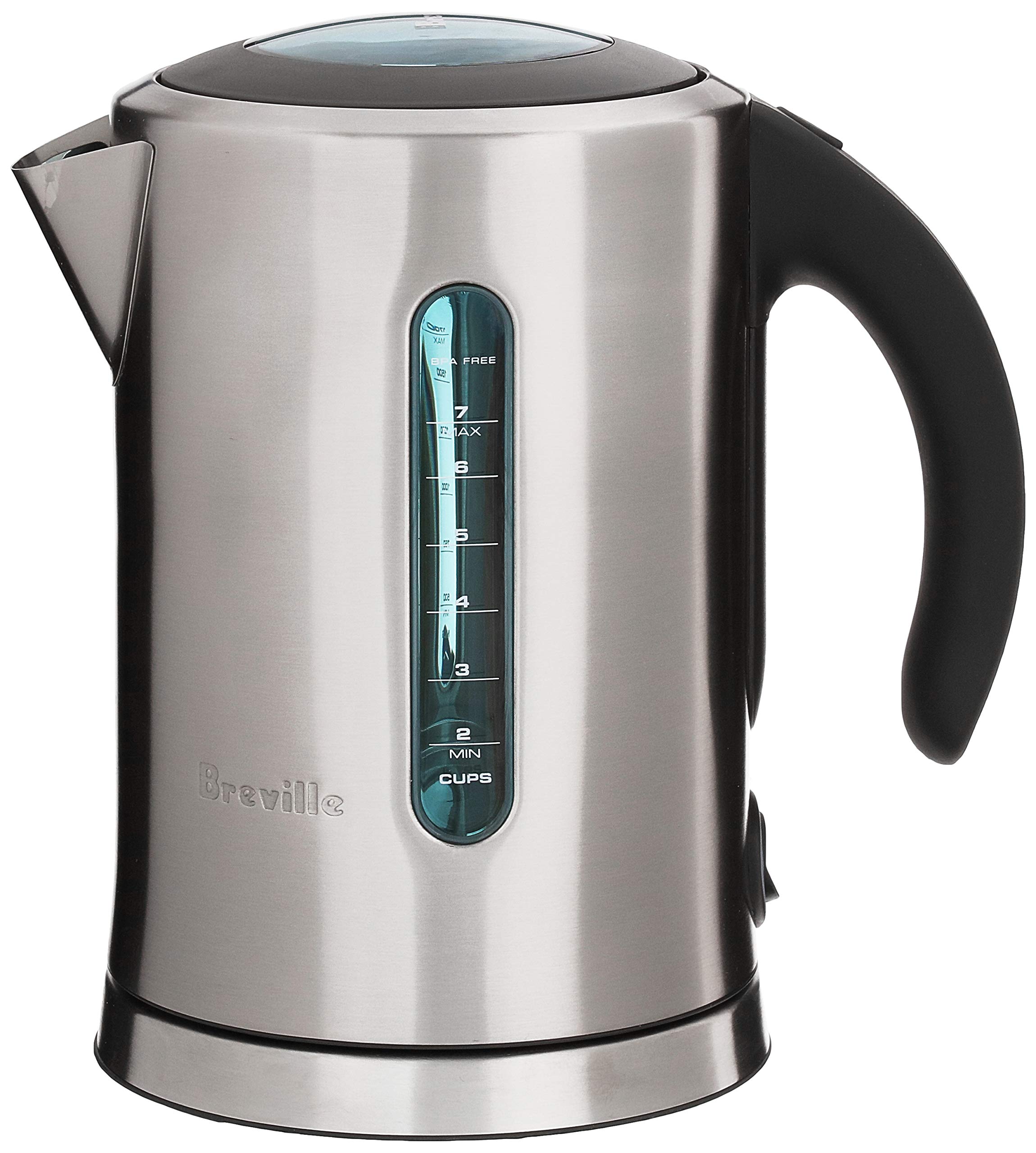 Breville Compact Countertop Microwave Oven with Soft-Close Door & Pure Electric Kettle Set - Perfect for Small Kitchens, Dorms, and Office Break Rooms