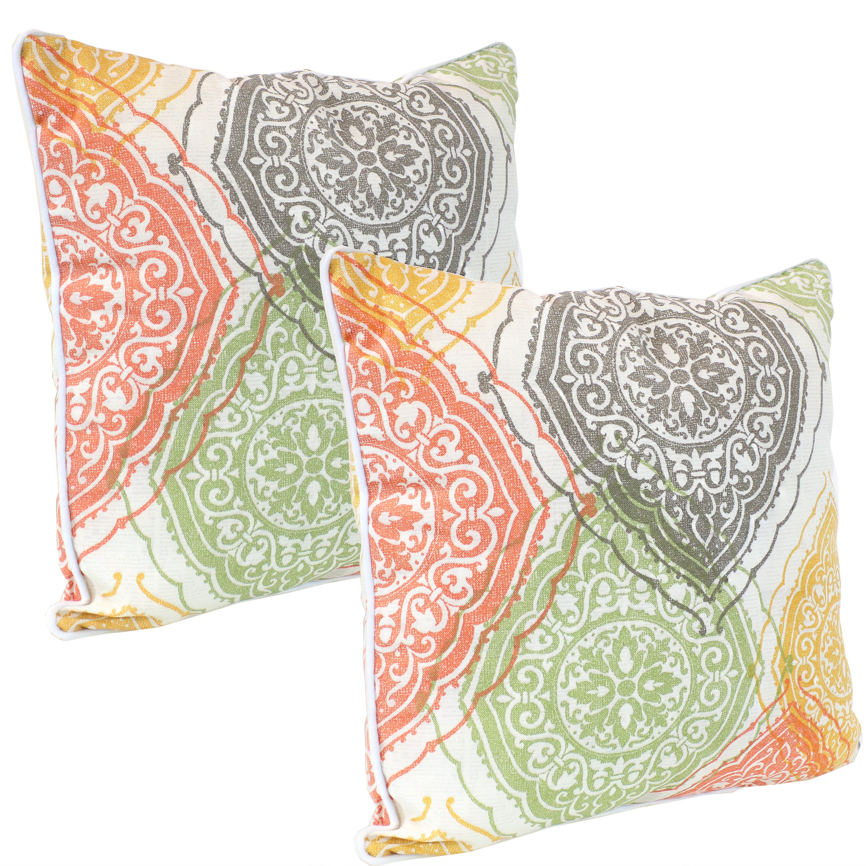 Muted Damask Mandalas